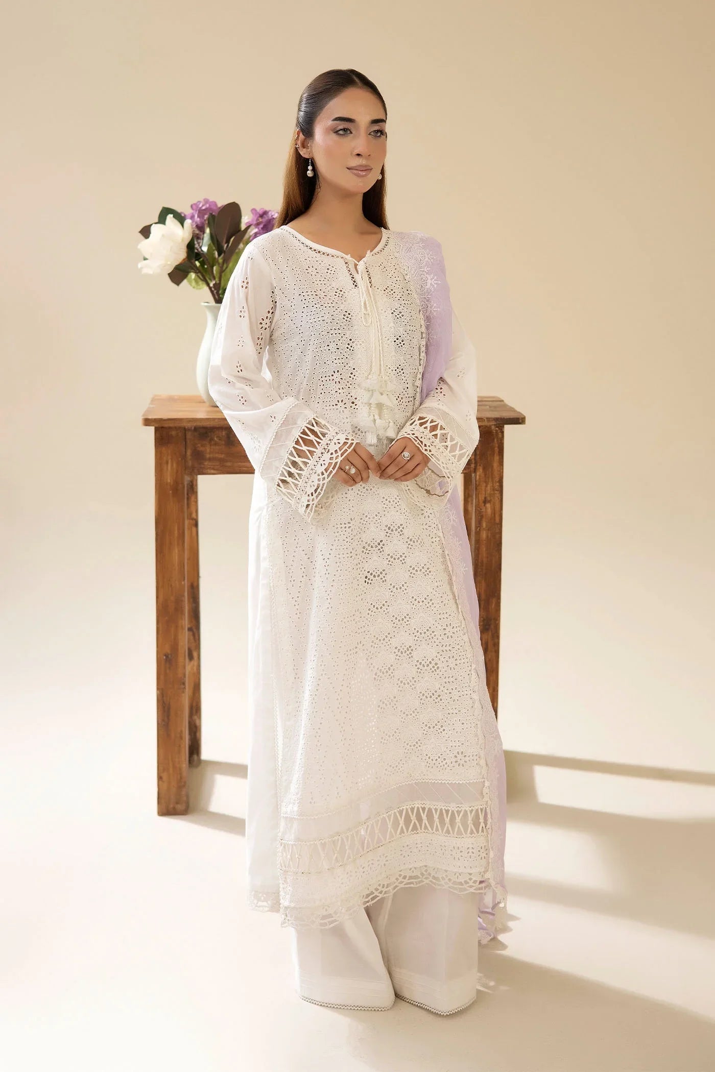 Adans Libas | Chikankari Lawn | CHIKANKARI LAWN-10 - 1