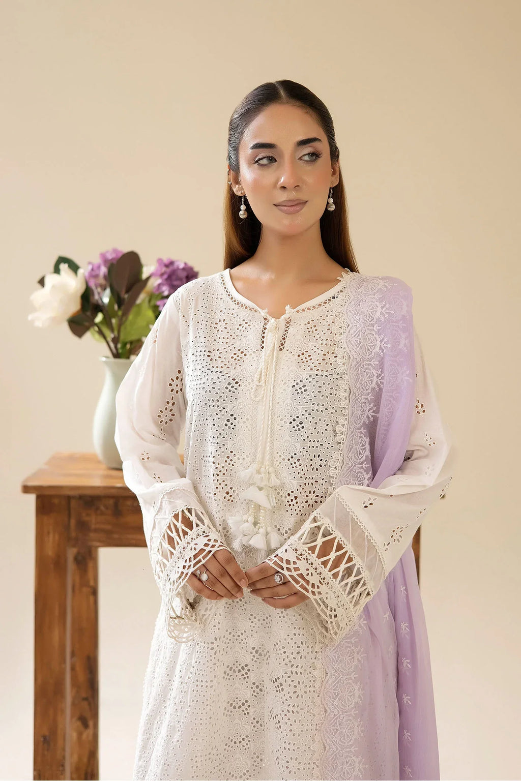 Adans Libas | Chikankari Lawn | CHIKANKARI LAWN-10 - 2