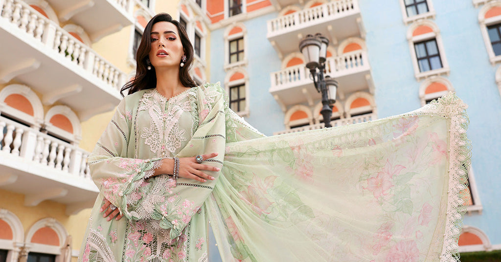 Maria B | Edit Lawn’26 | 3 Piece Unstitched Embroidered Lawn Suit