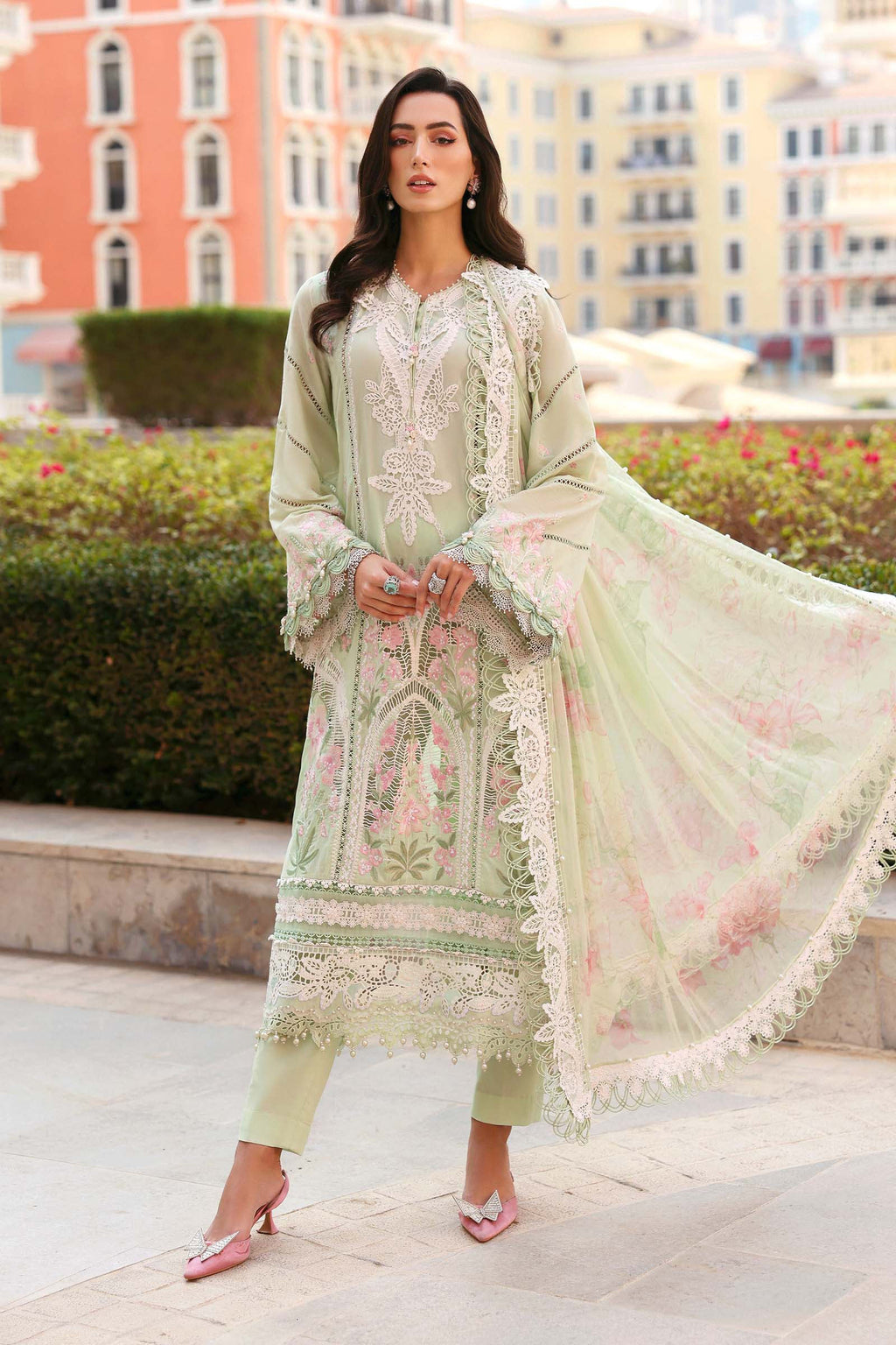 Maria B | Edit Lawn’26 | 3 Piece Unstitched Embroidered Lawn Suit