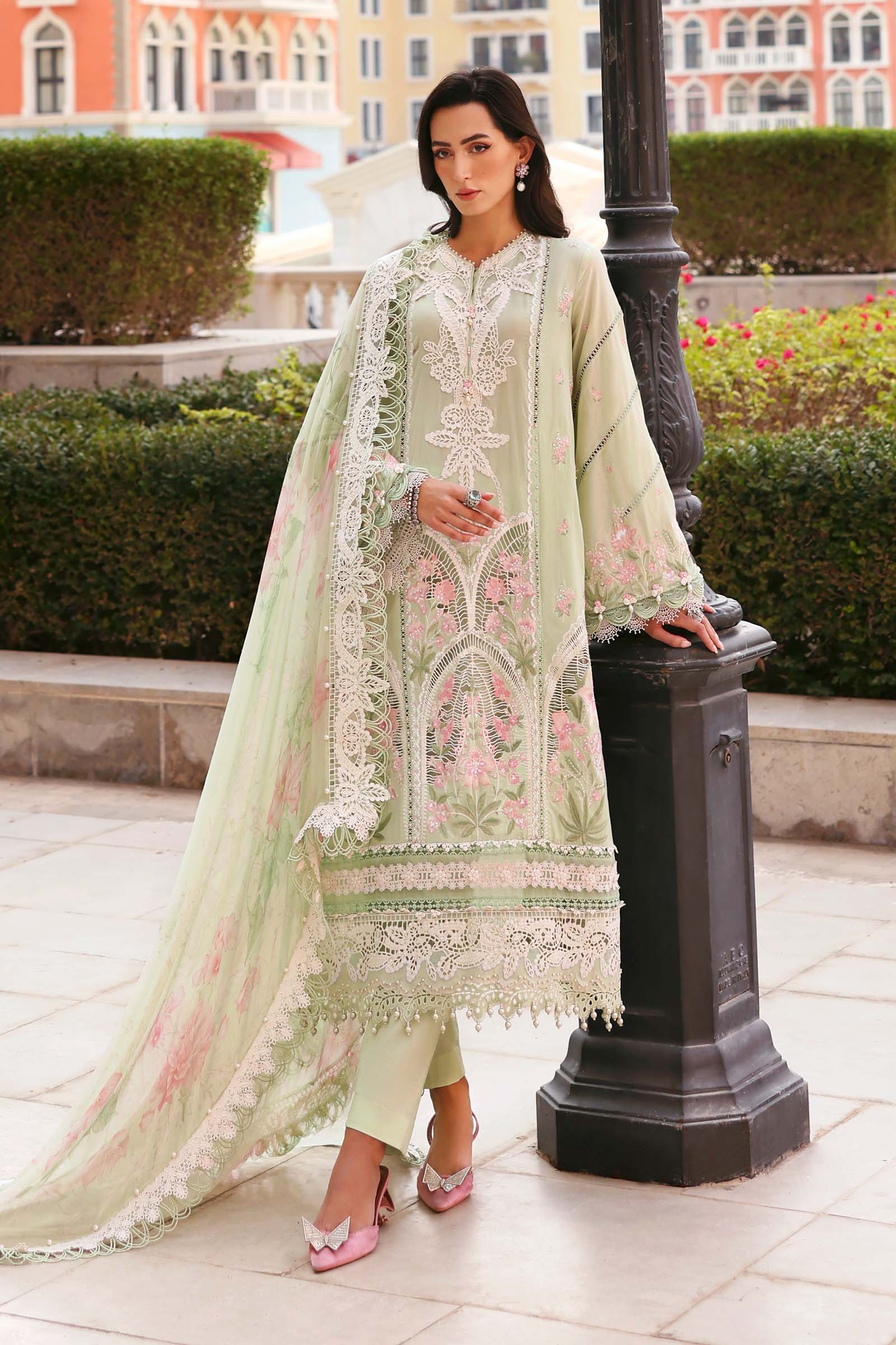 Maria B | Edit Lawn’26 | 3 Piece Unstitched Embroidered Lawn Suit