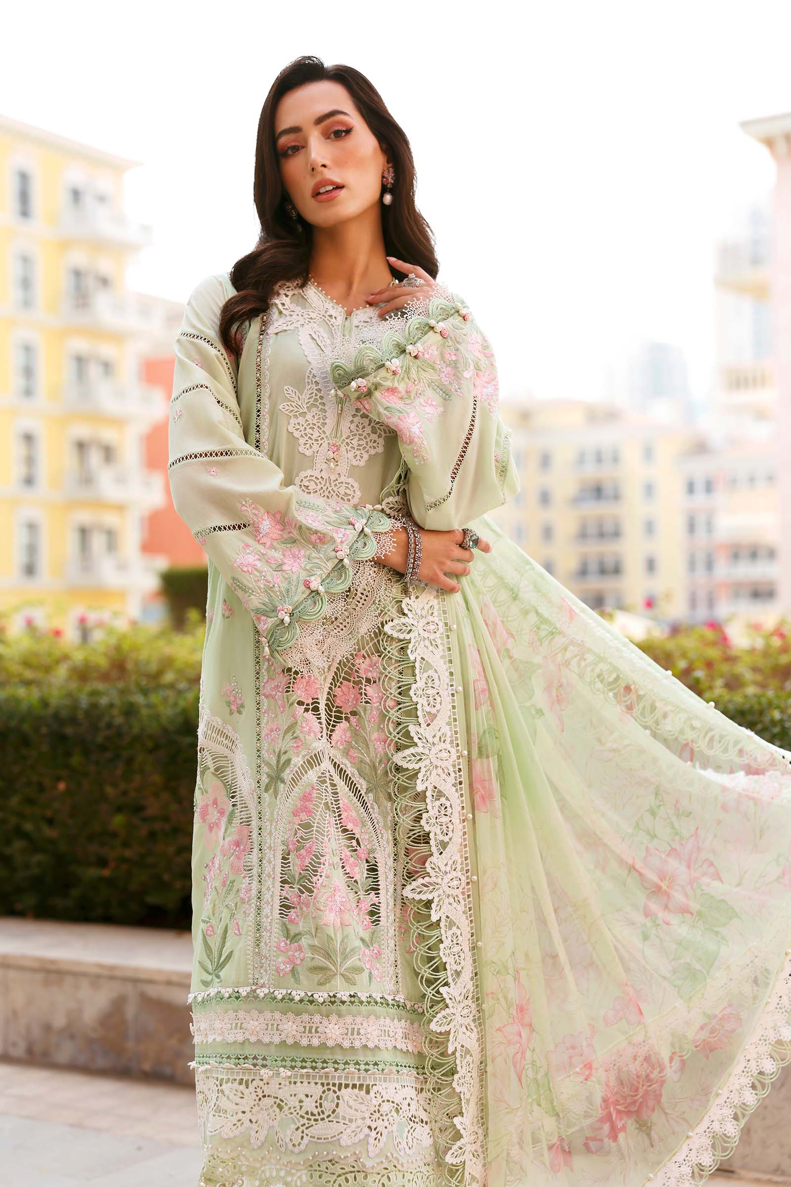 Maria B | Edit Lawn’26 | 3 Piece Unstitched Embroidered Lawn Suit