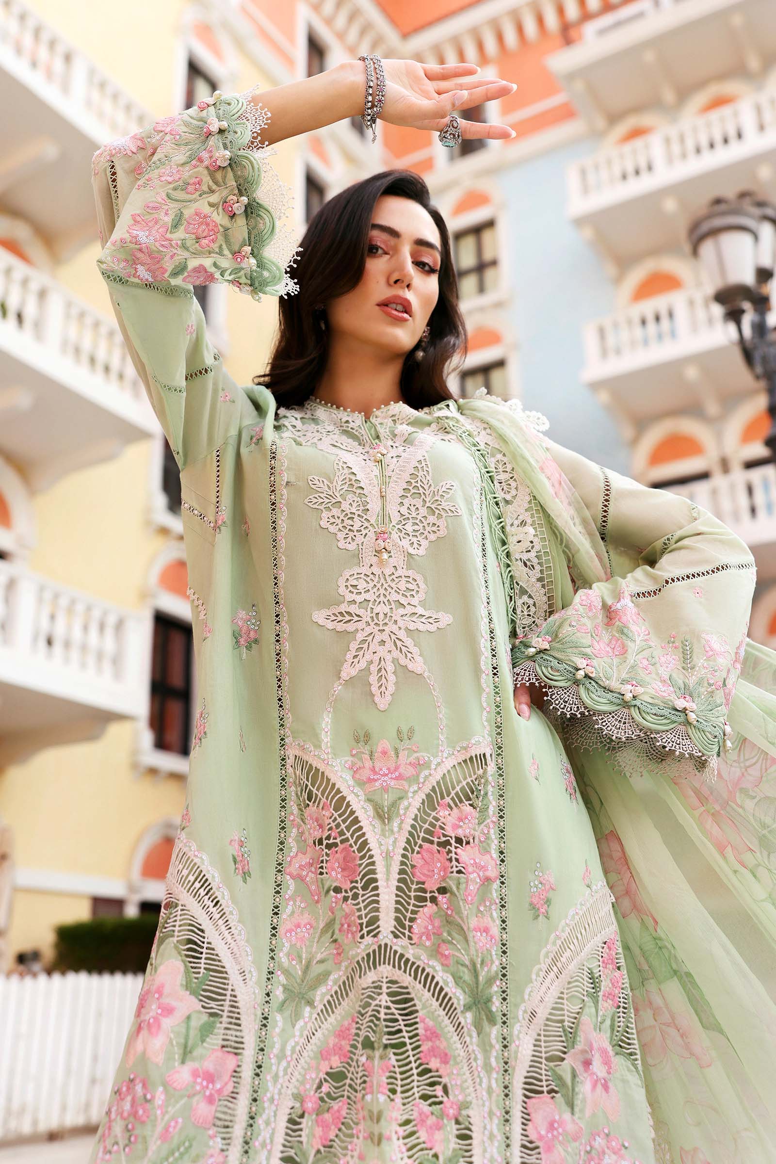 Maria B | Edit Lawn’26 | 3 Piece Unstitched Embroidered Lawn Suit