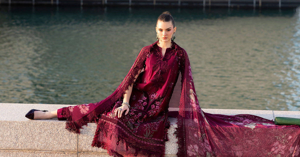Maria B | Edit Lawn’26 | 3 Piece Unstitched Embroidered Lawn Suit