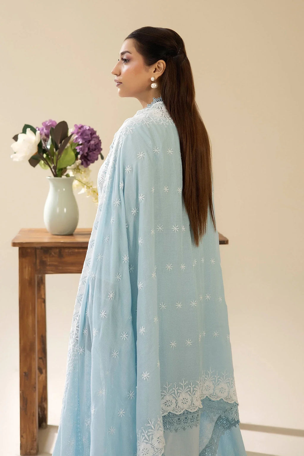 Adans Libas | Chikankari Lawn | CHIKANKARI LAWN-11 - 3