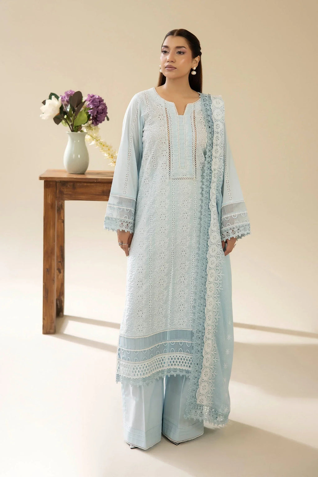 Adans Libas | Chikankari Lawn | CHIKANKARI LAWN-11 - 2