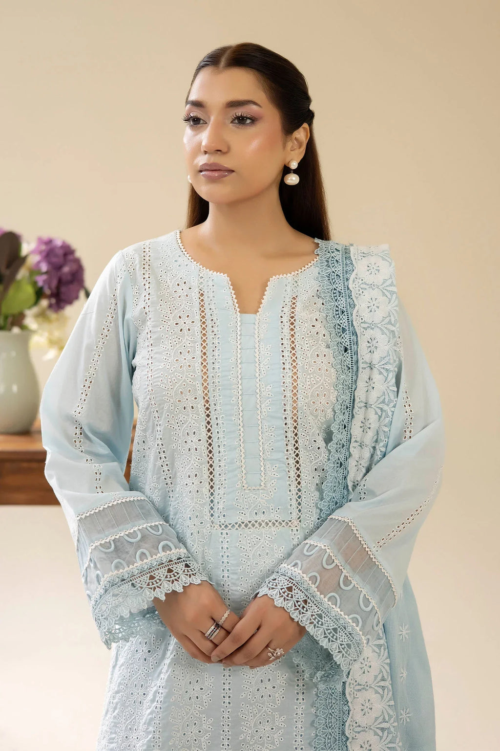 Adans Libas | Chikankari Lawn | CHIKANKARI LAWN-11 - 1