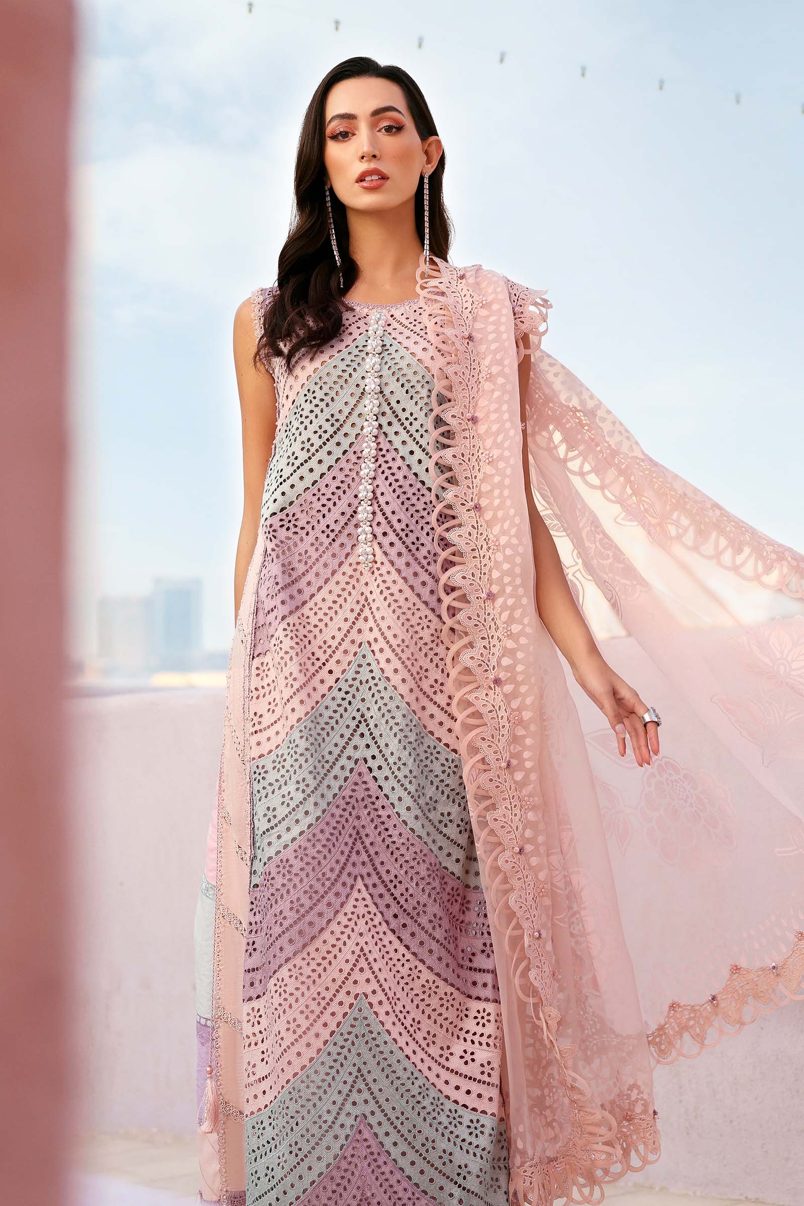 Maria B | Edit Lawn’26 | 3 Piece Unstitched Embroidered Lawn Suit