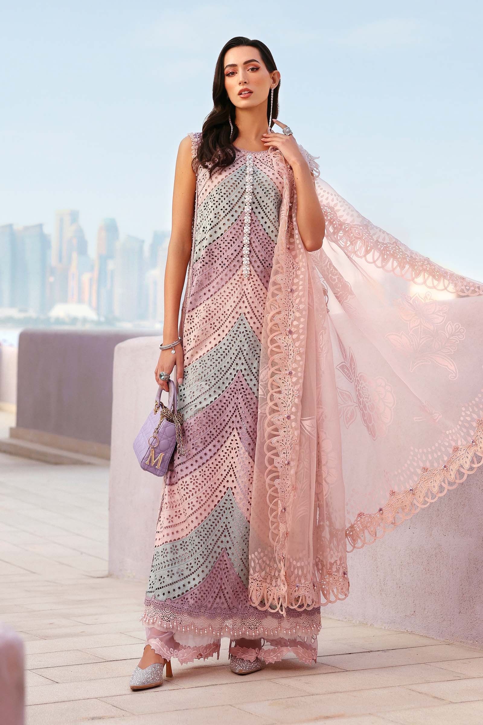 Maria B | Edit Lawn’26 | 3 Piece Unstitched Embroidered Lawn Suit