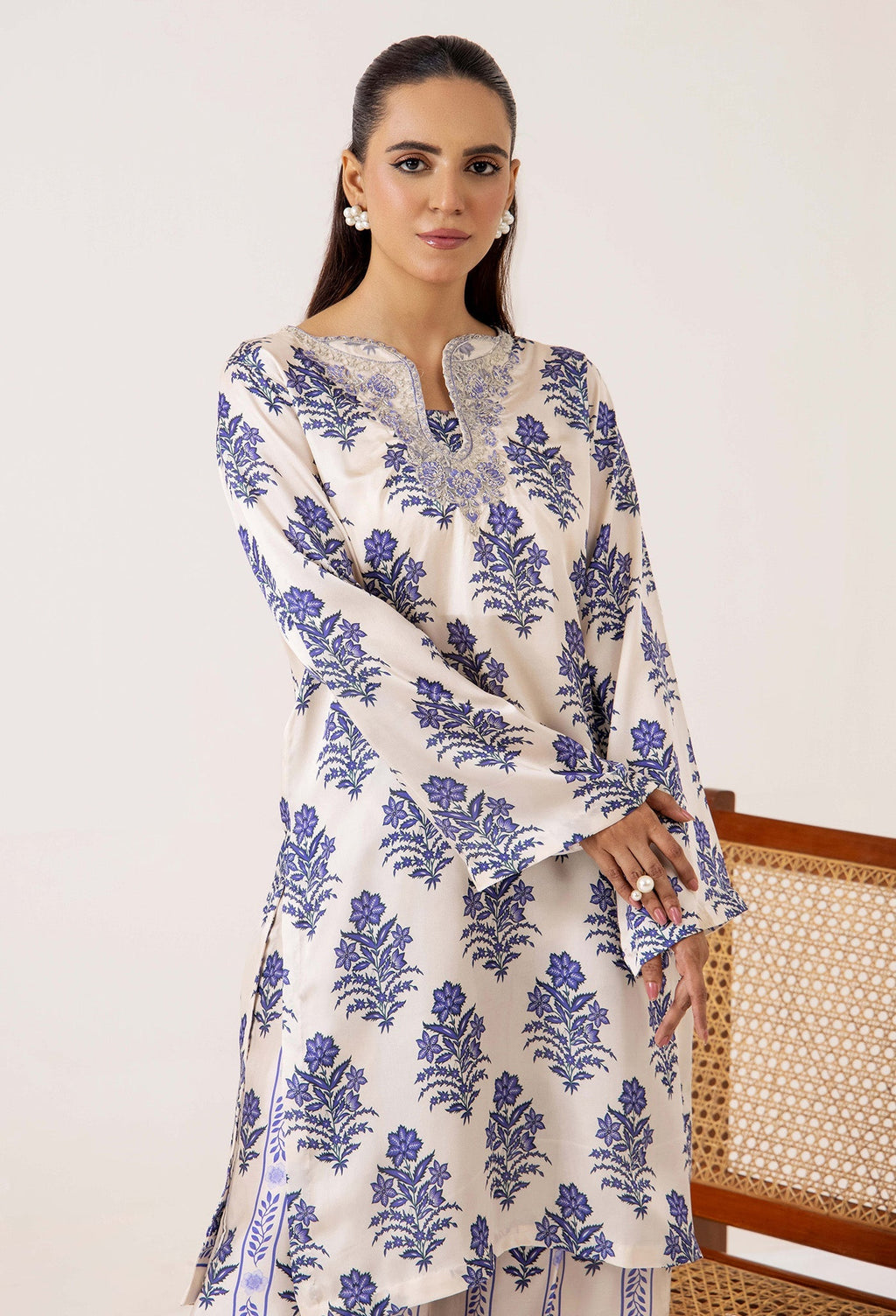 Adans Libas | EMB Silk | 2-PC EMB SILK 7630 - 1