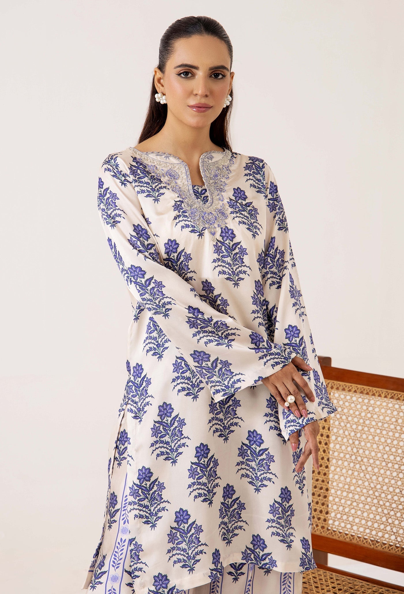 Adans Libas | EMB Silk | 2-PC EMB SILK 7630 - 1