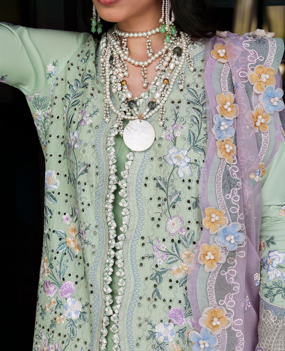 Republic Womenswear | Kalani Eid Luxury Lawn 25 | D2-B - Arzoo