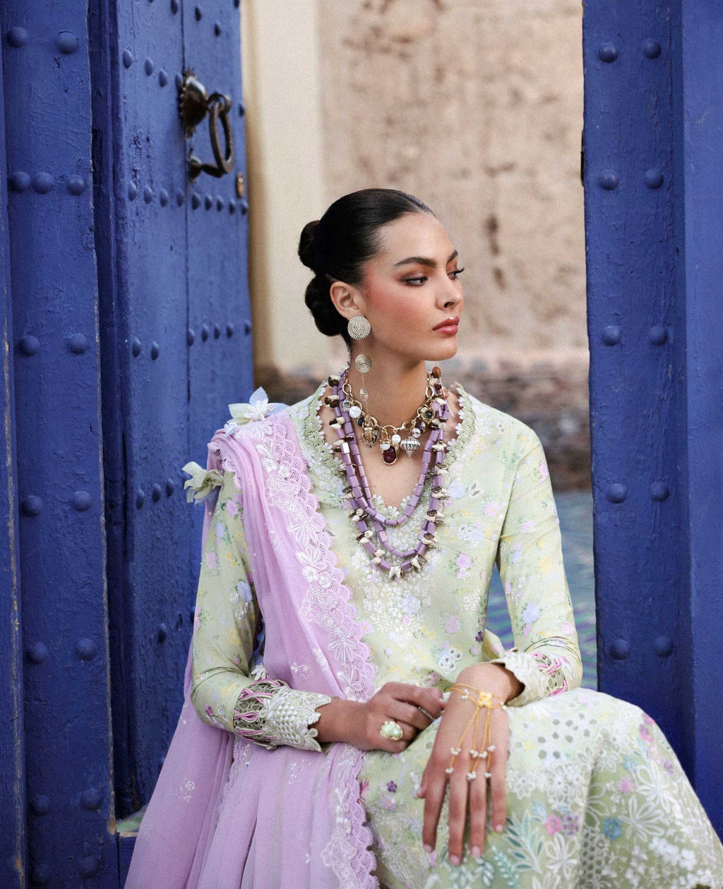 Republic Womenswear | Reine Luxury Lawn 26 | Perla