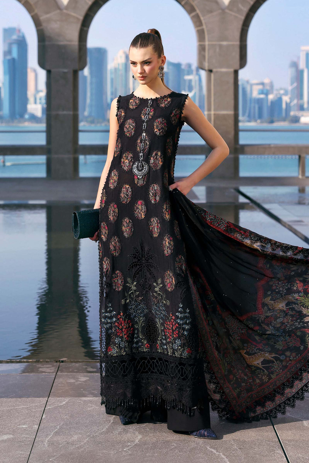Maria B | Edit Lawn’26 | 3 Piece Unstitched Embroidered Jacquard Lawn Suit