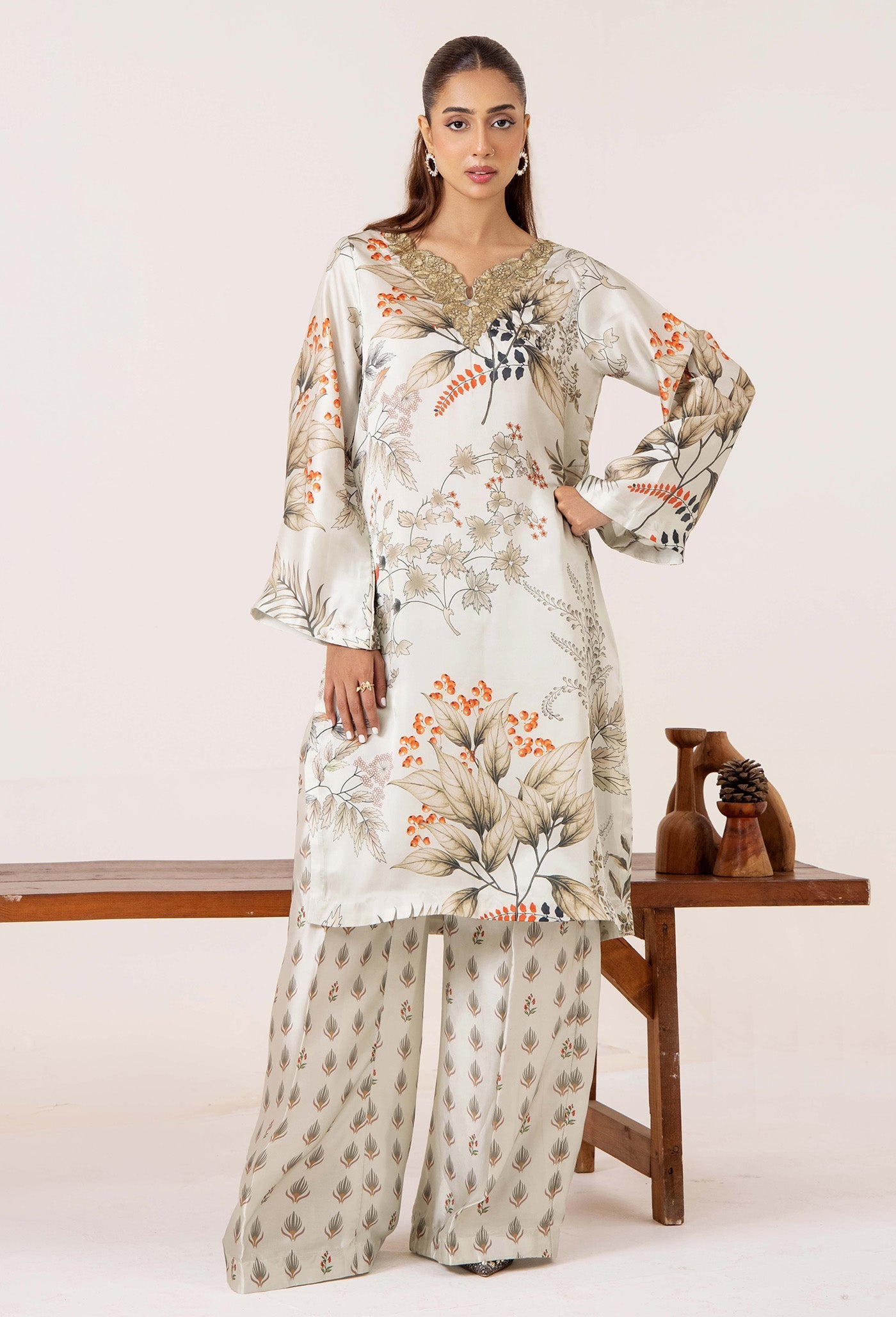Adans Libas | EMB Silk | 2-PC EMB SILK 7634 - 2