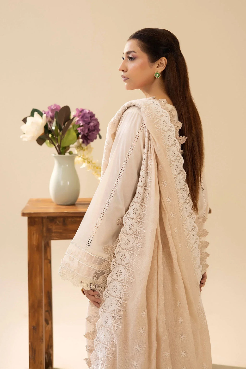 Adans Libas | Chikankari Lawn | CHIKANKARI LAWN-07 - 4