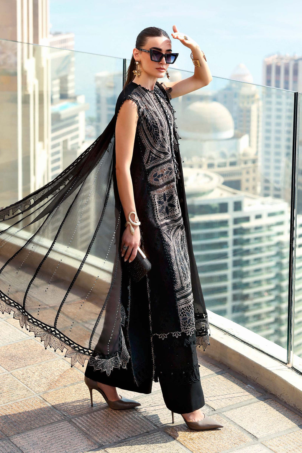 Maria B | Edit Lawn’26 | 3 Piece Unstitched Embroidered Lawn Suit