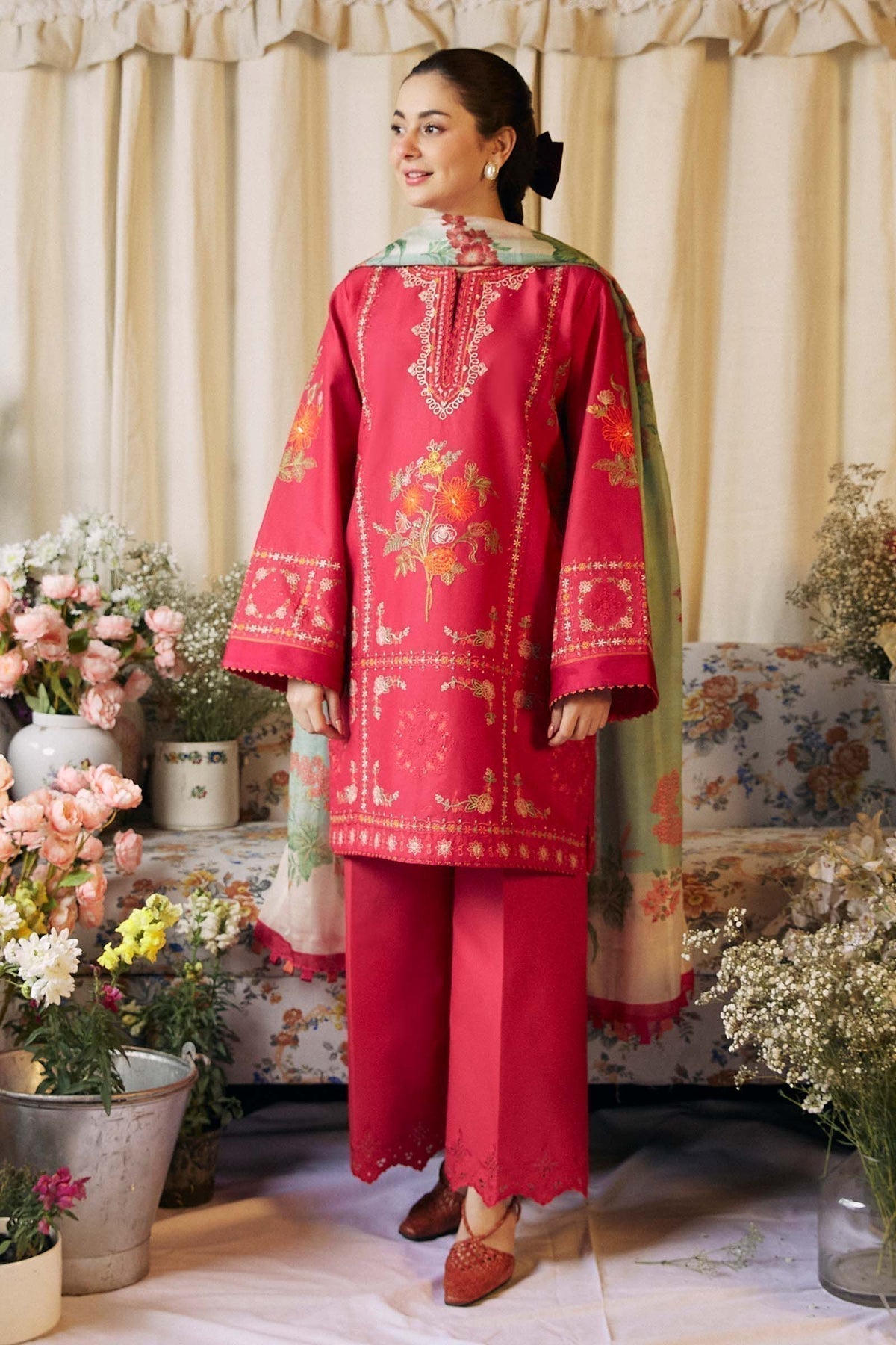 Zara Shahjahan | Coco Lawn Vol 2 | DAHLIA-1A - Riwayat-e-Khas