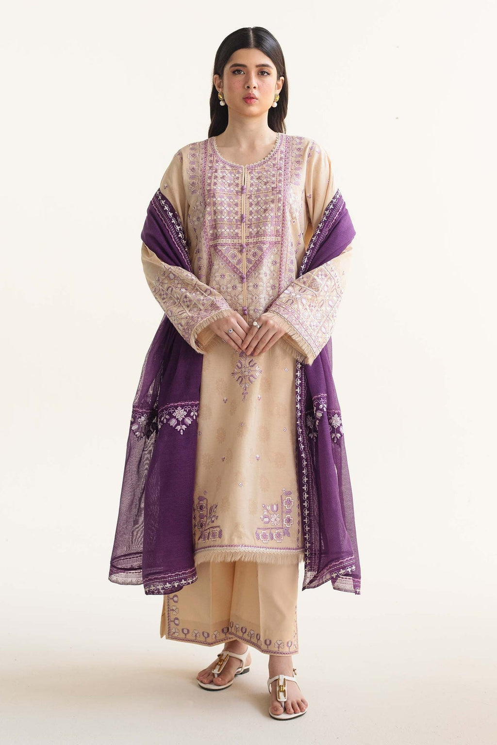 Zara Shahjahan | Coco Lawn Vol 2 | DINARA-5B - Riwayat-e-Khas