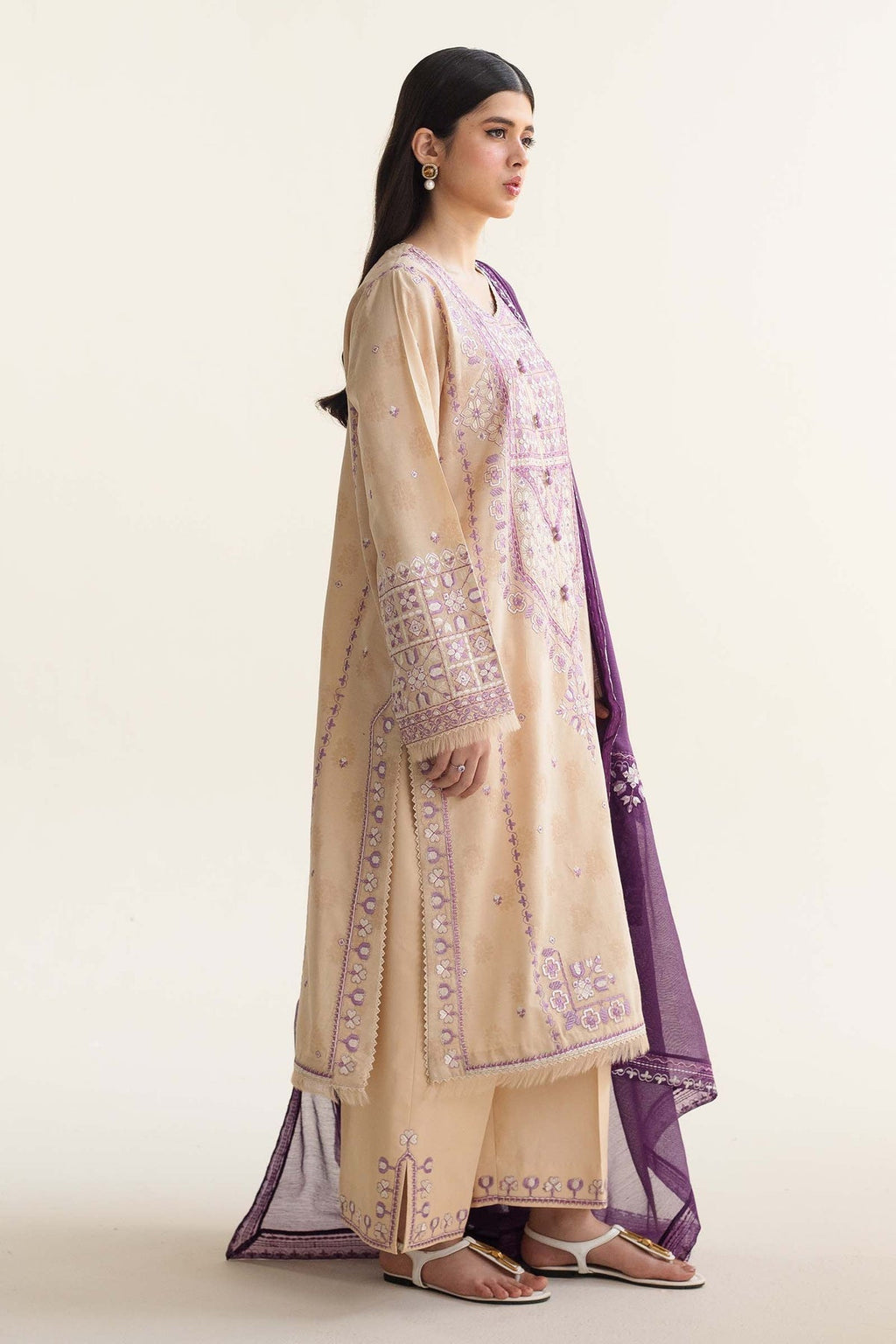 Zara Shahjahan | Coco Lawn Vol 2 | DINARA-5B - Riwayat-e-Khas