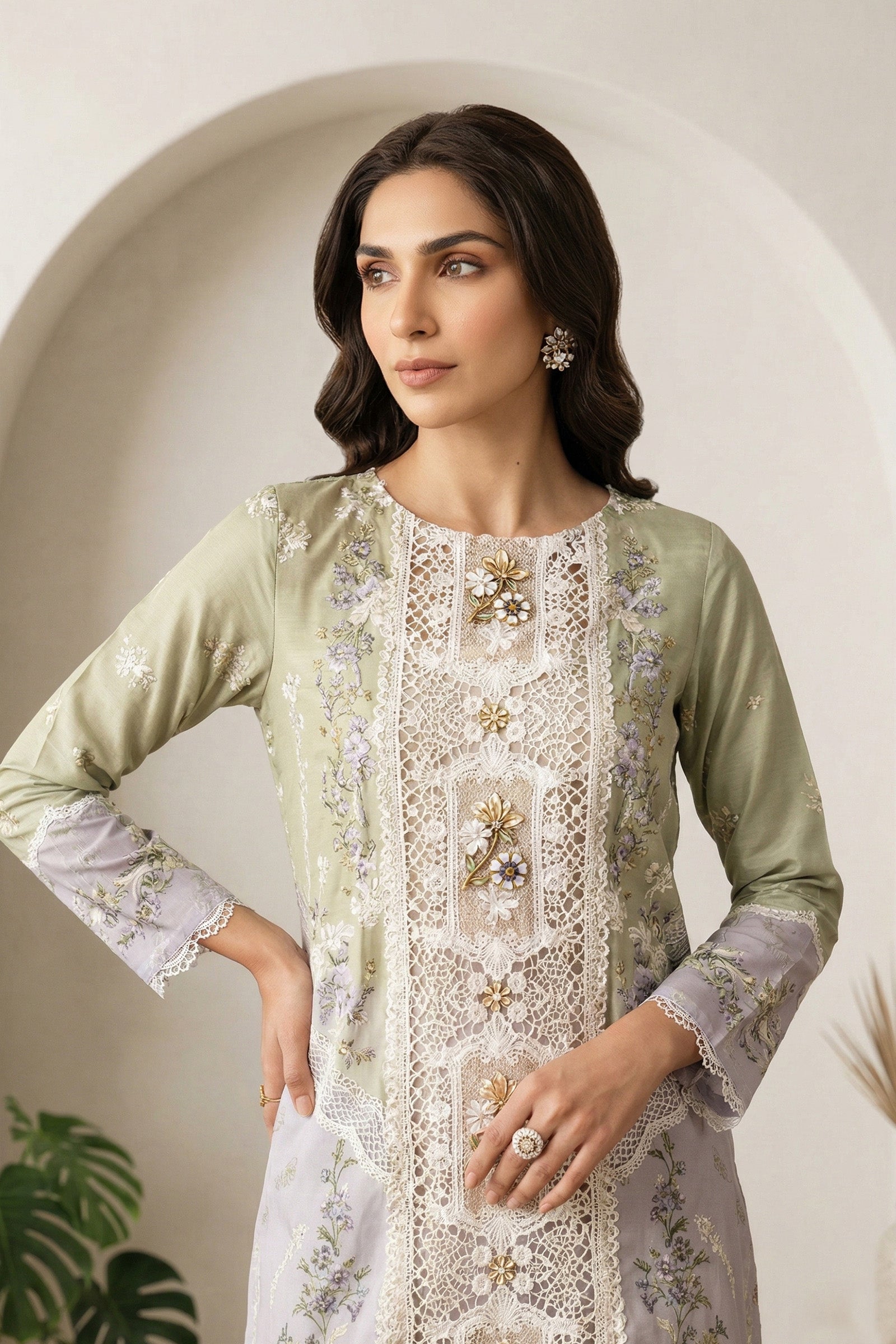 Maria B | Eid Collection 26 | 3 Piece Embroidered Lawn Suit