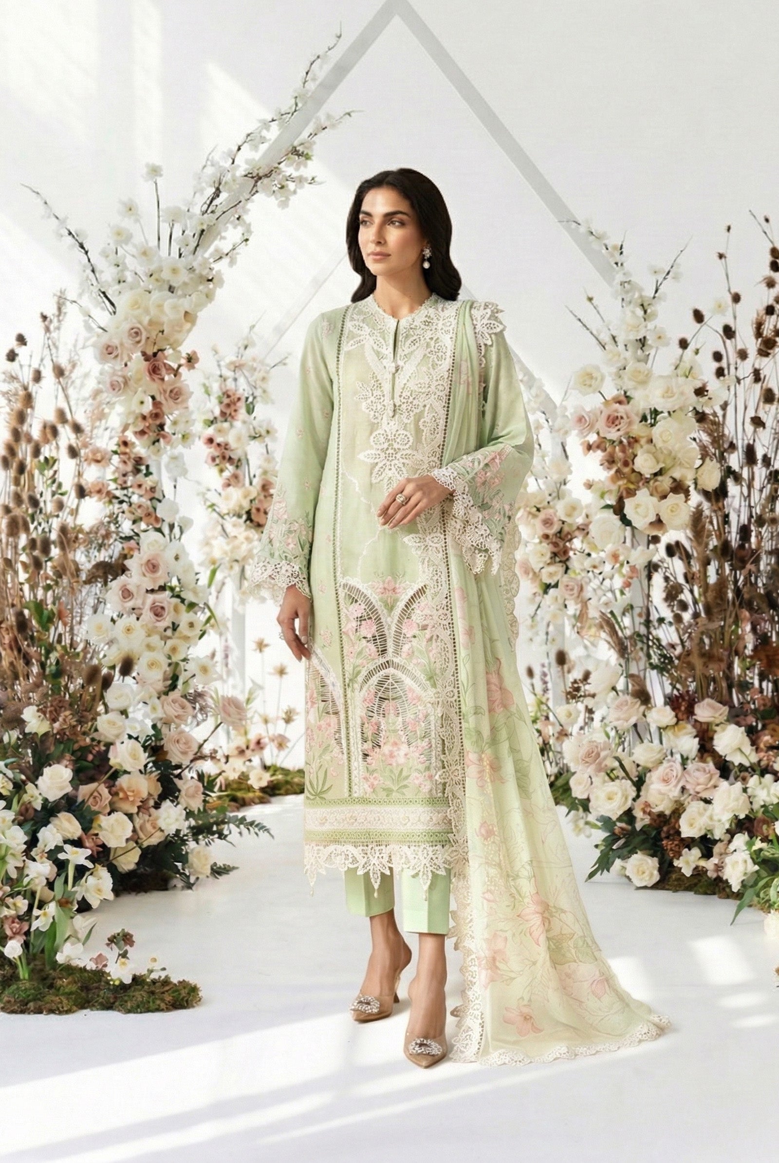 Maria B | Eid Collection 26 | 3 Piece Embroidered Lawn Suit