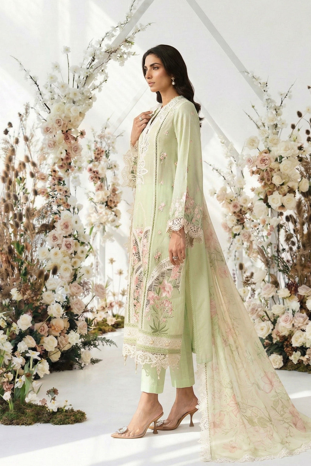 Maria B | Eid Collection 26 | 3 Piece Embroidered Lawn Suit