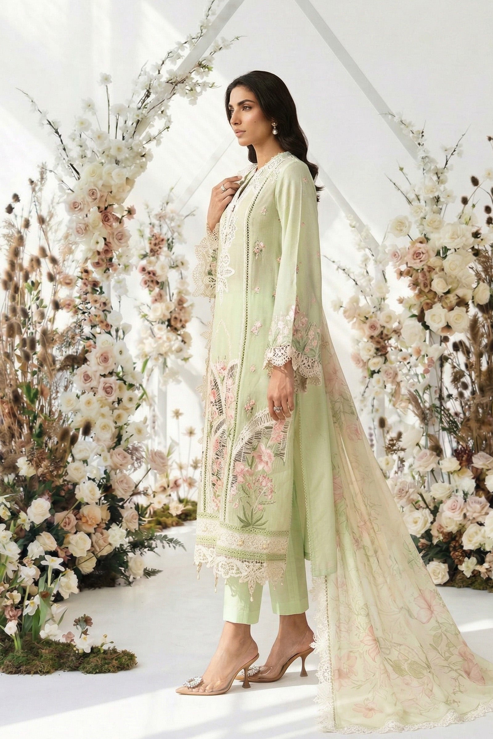 Maria B | Eid Collection 26 | 3 Piece Embroidered Lawn Suit