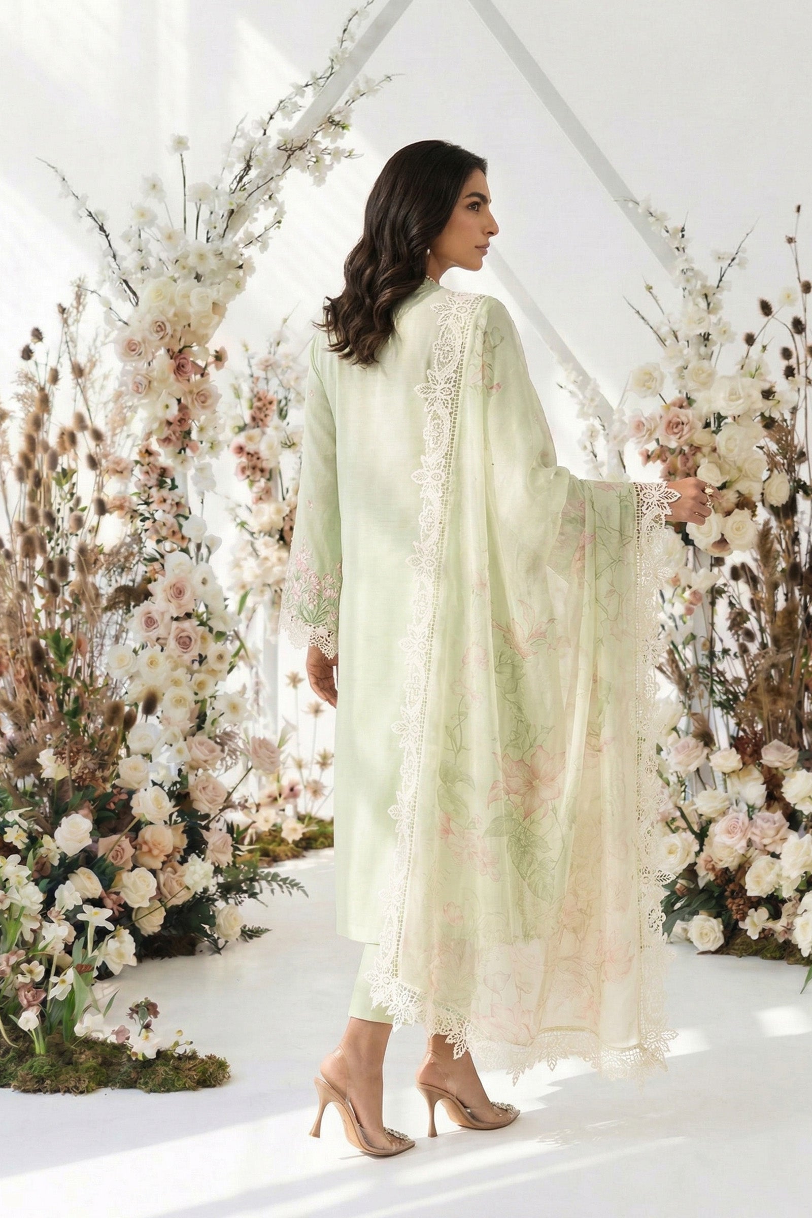 Maria B | Eid Collection 26 | 3 Piece Embroidered Lawn Suit