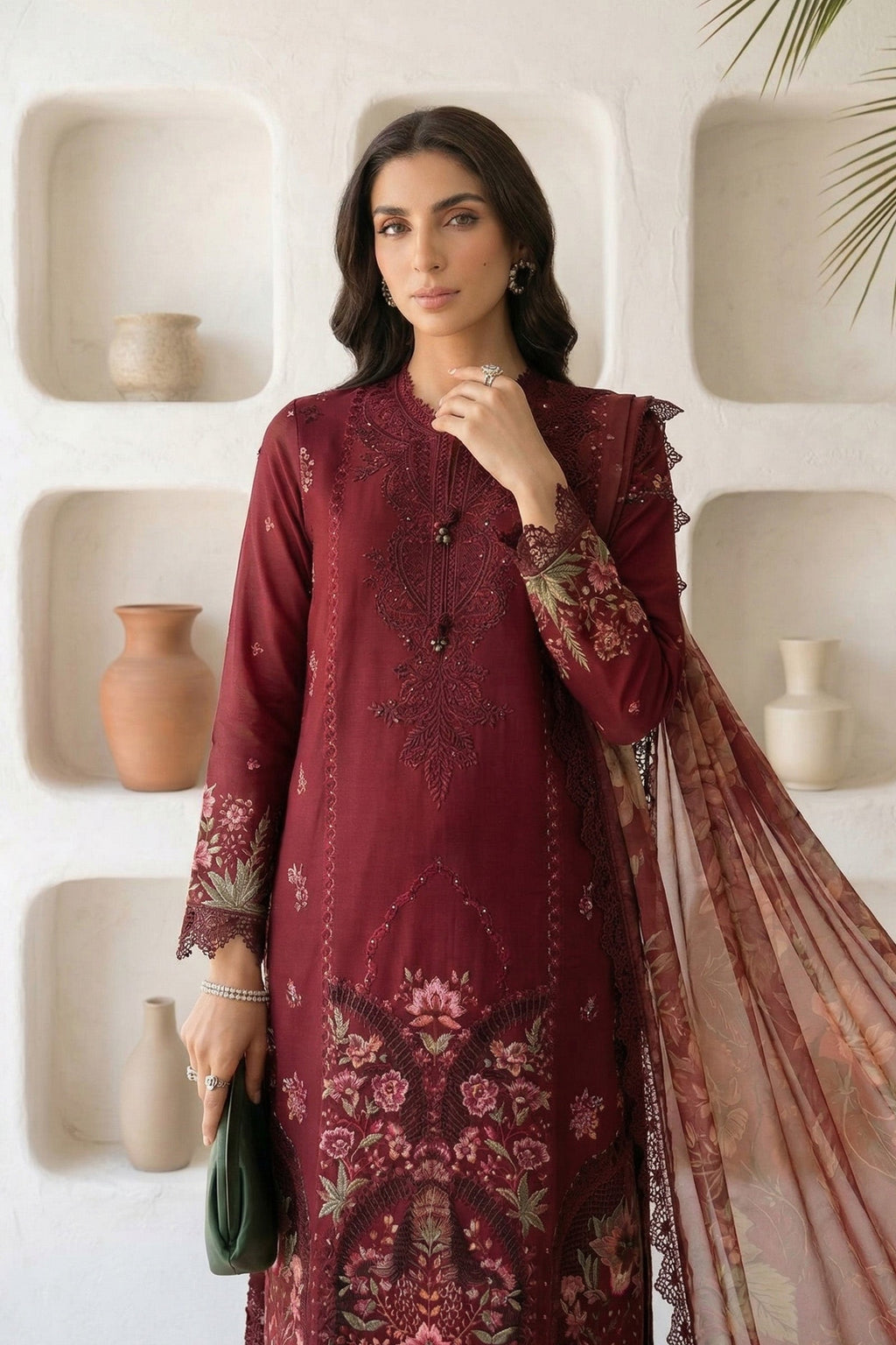 Maria B | Eid Collection 26 | 3 Piece Embroidered Lawn Suit