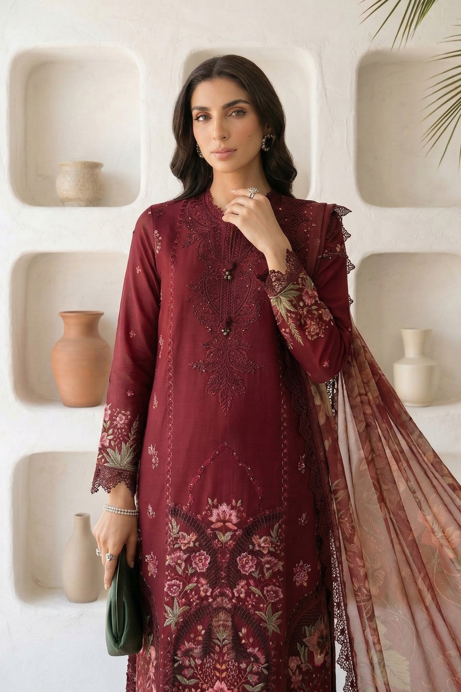 Maria B | Eid Collection 26 | 3 Piece Embroidered Lawn Suit