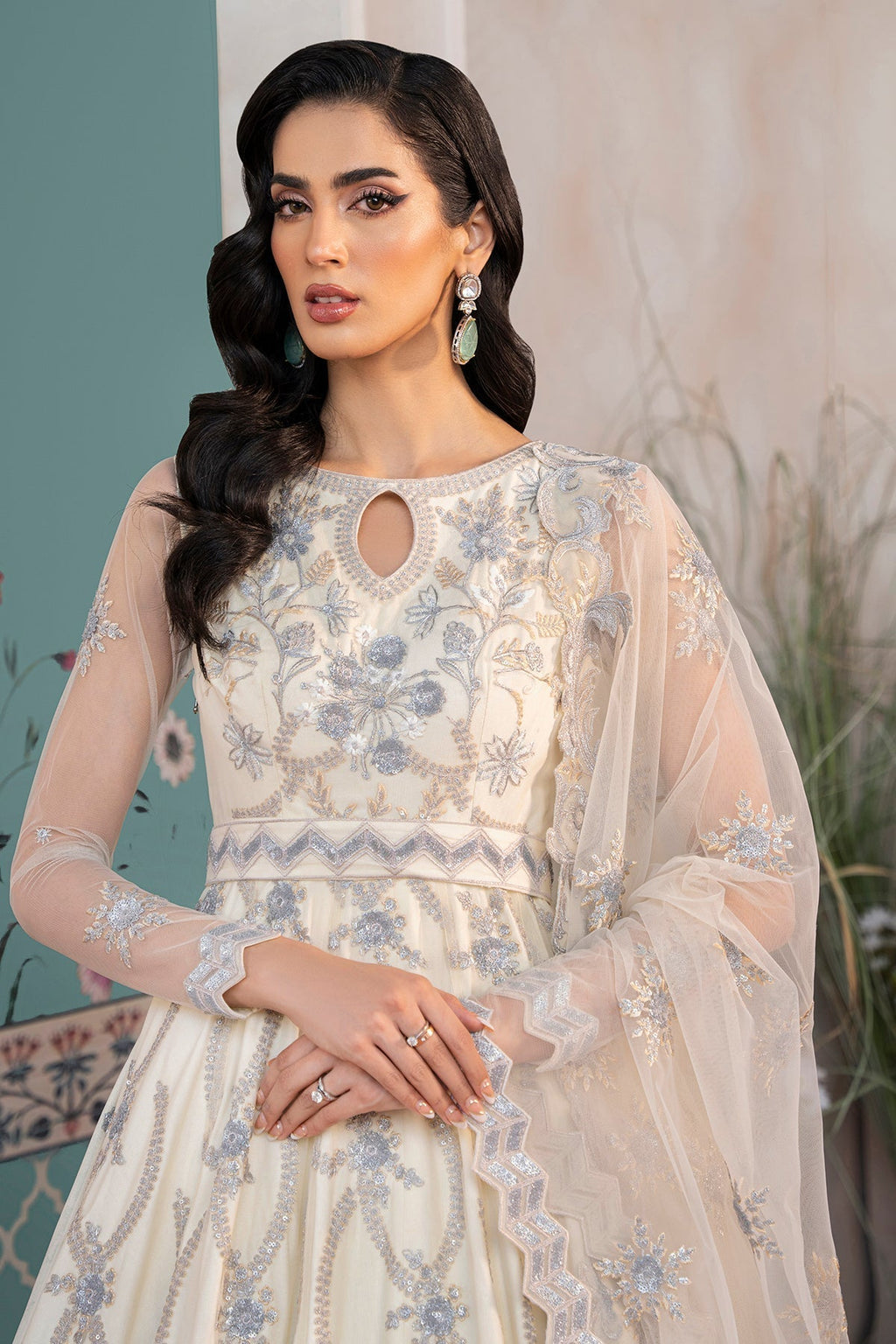 Inara | Aurelia Wedding Collection | Aqua - Riwayat-e-Khas