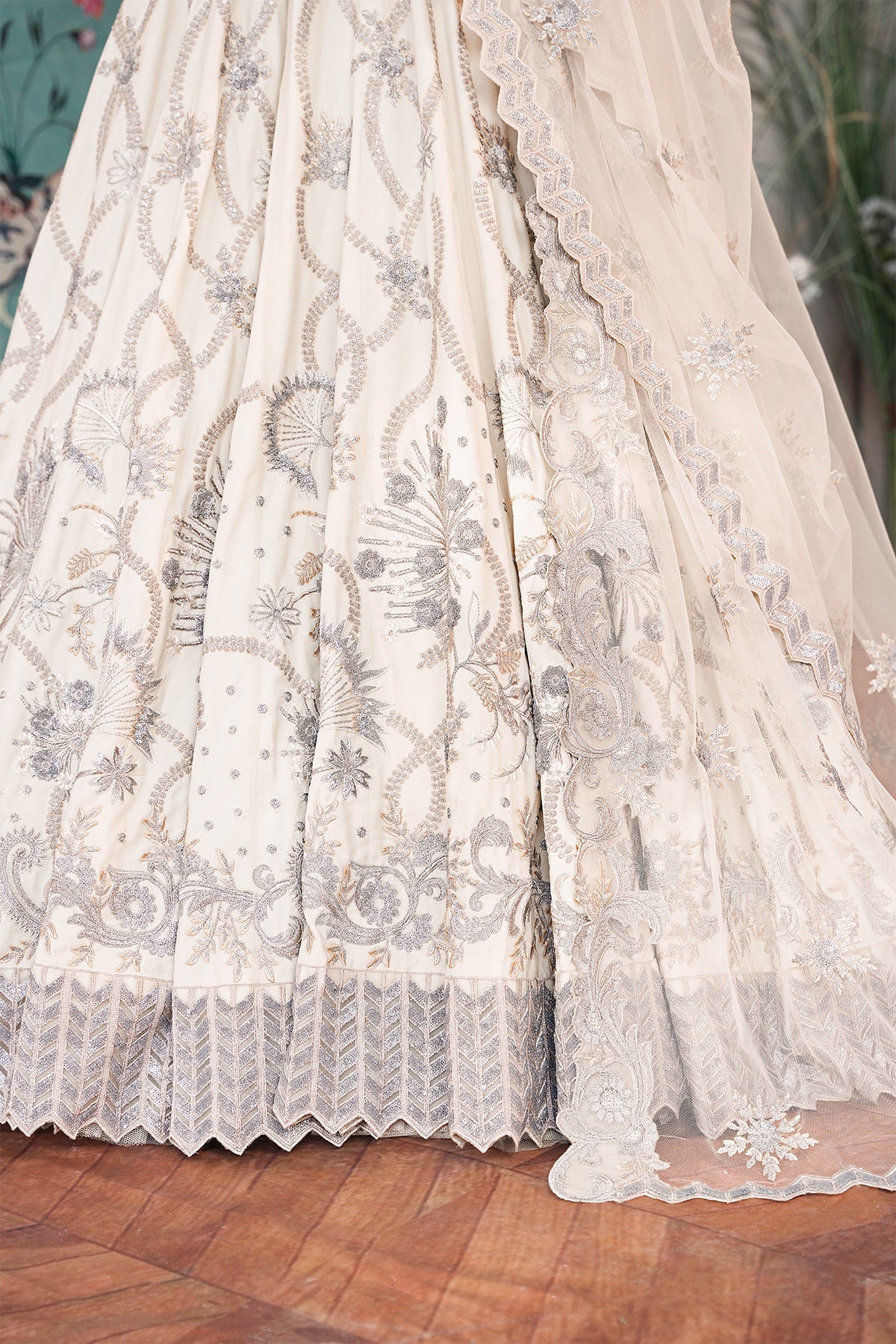 Inara | Aurelia Wedding Collection | Aqua - Riwayat-e-Khas
