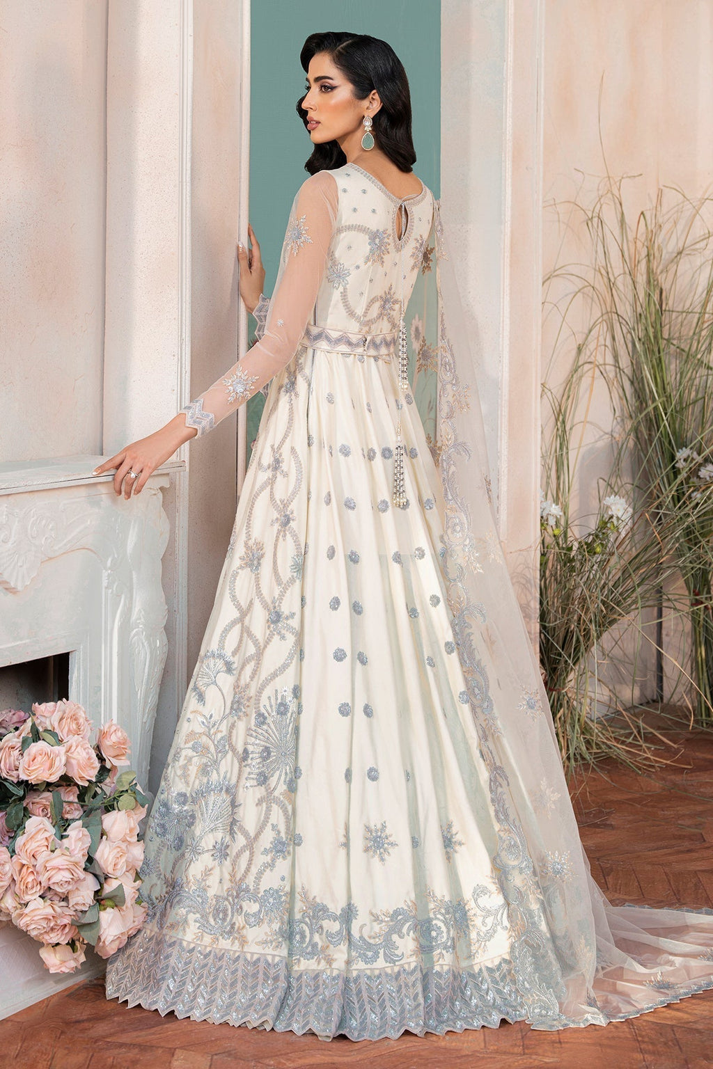 Inara | Aurelia Wedding Collection | Aqua - Riwayat-e-Khas