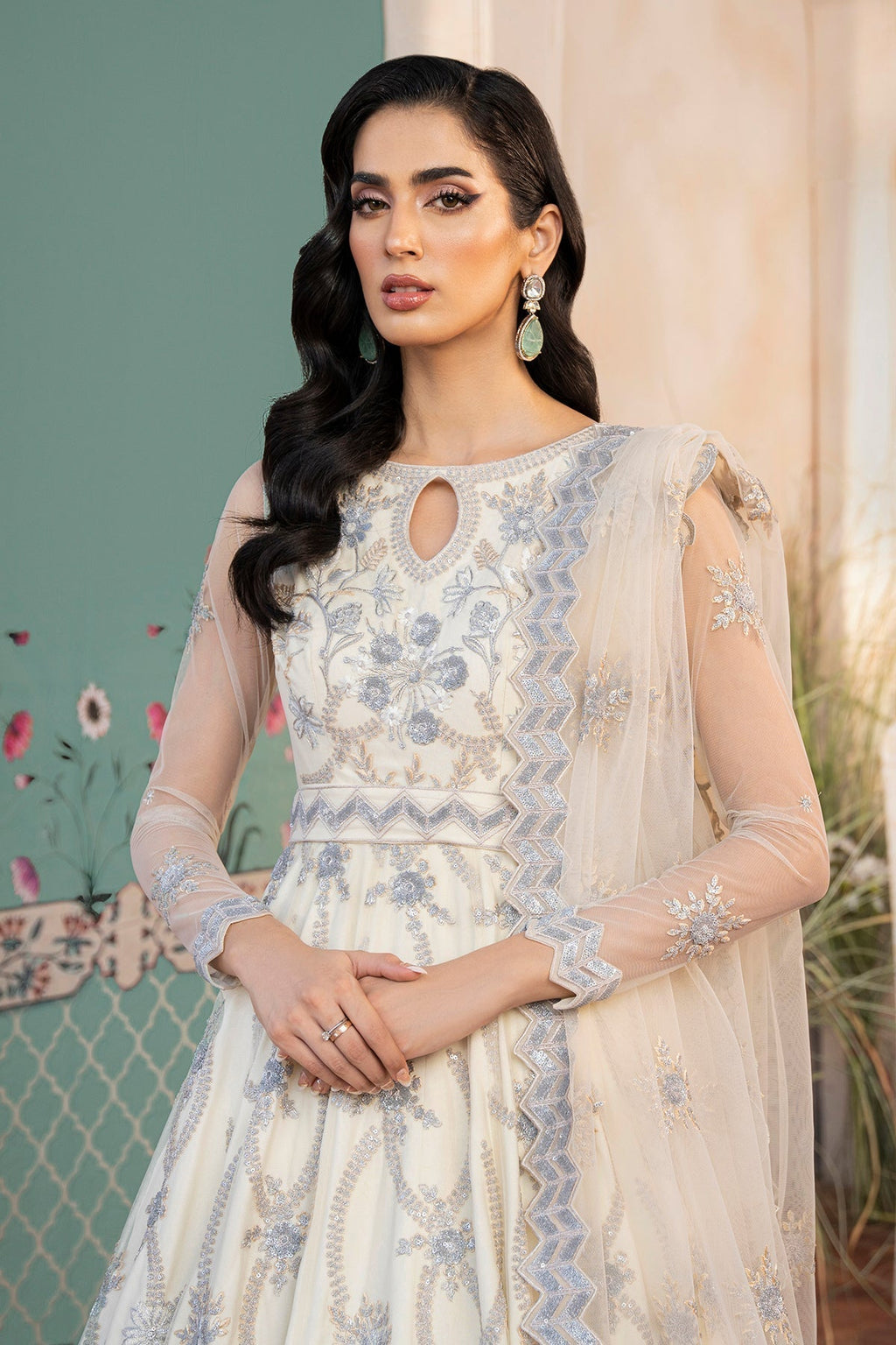Inara | Aurelia Wedding Collection | Aqua - Riwayat-e-Khas