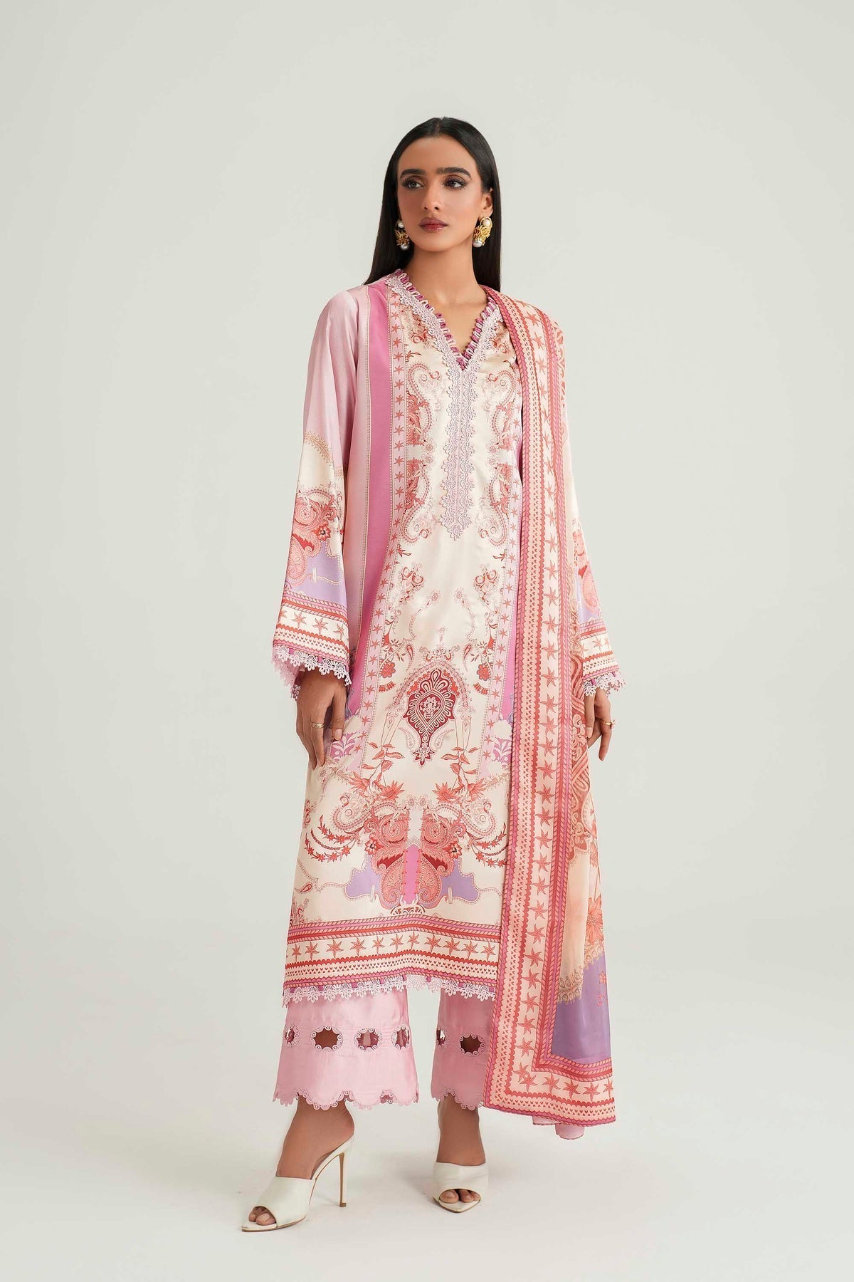 Akbar Aslam | Silk Pret | Blush