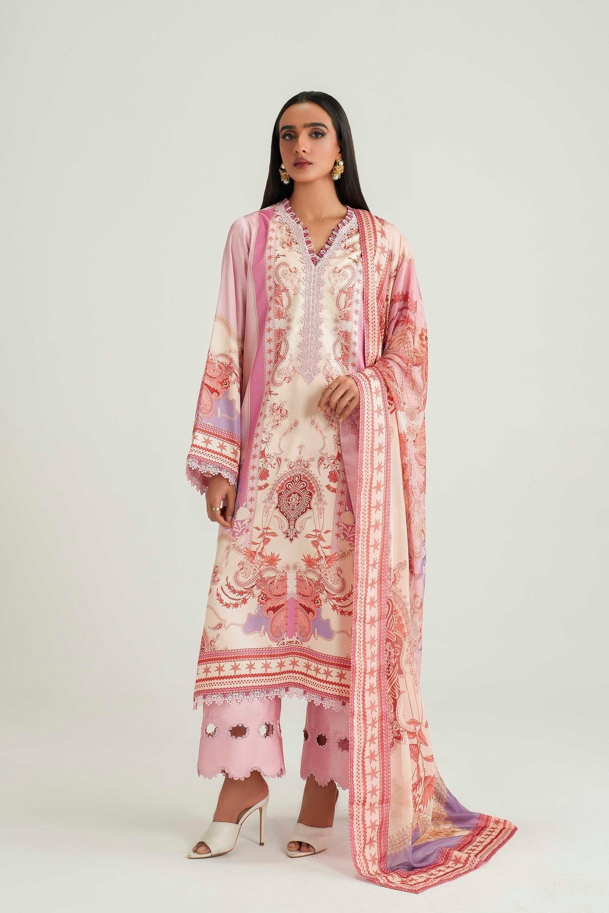 Akbar Aslam | Silk Pret | Blush