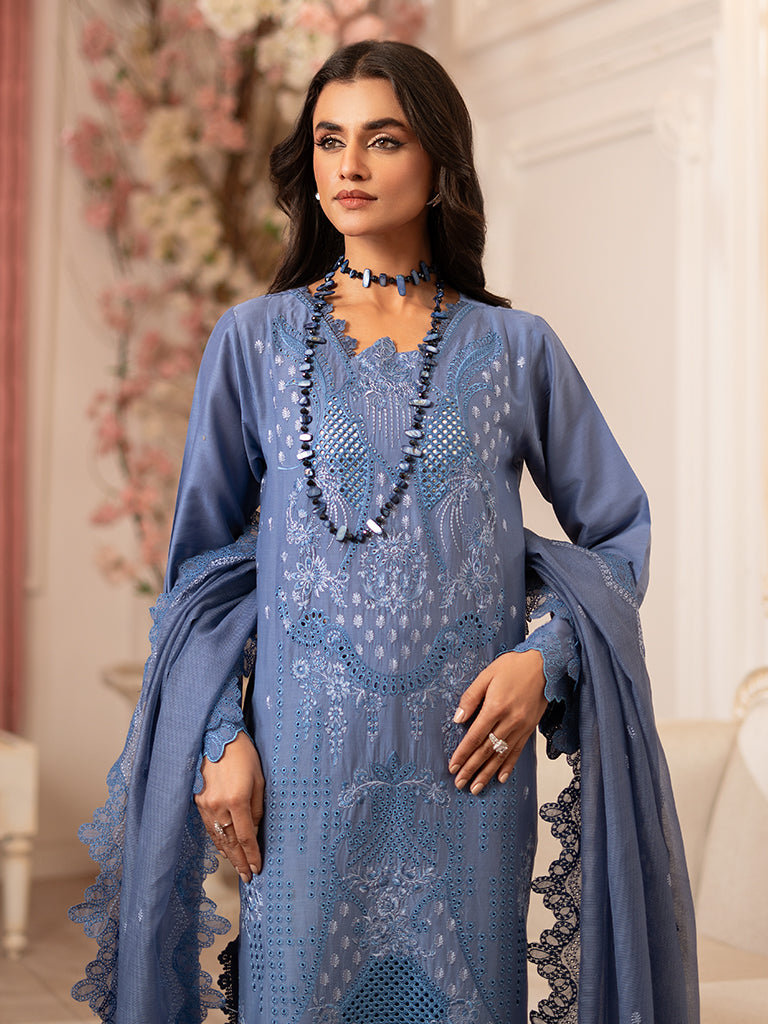 Rajbari | Nissa Chikankari Edition 25 | D# - 11 - Riwayat-e-Khas