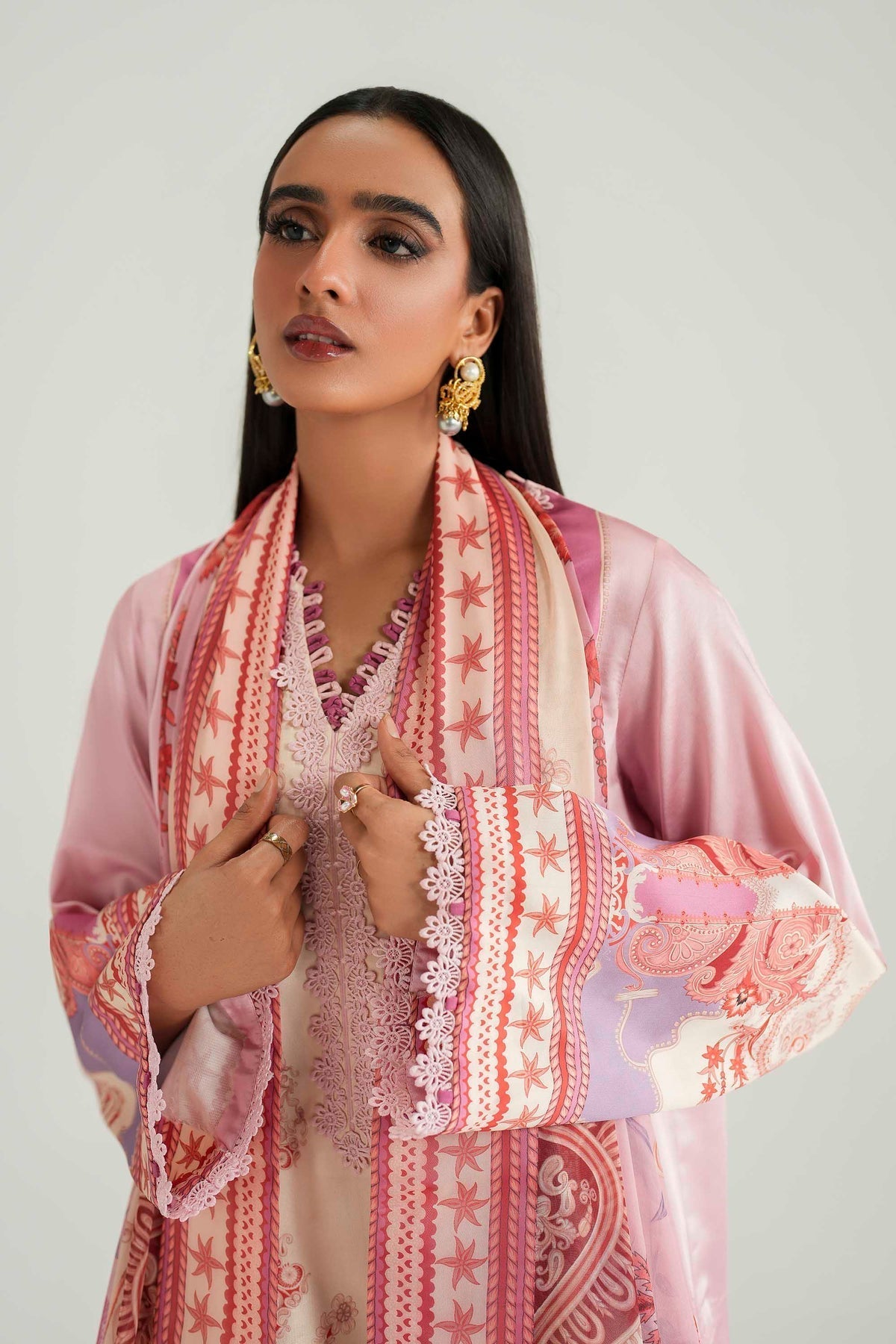Akbar Aslam | Silk Pret | Blush