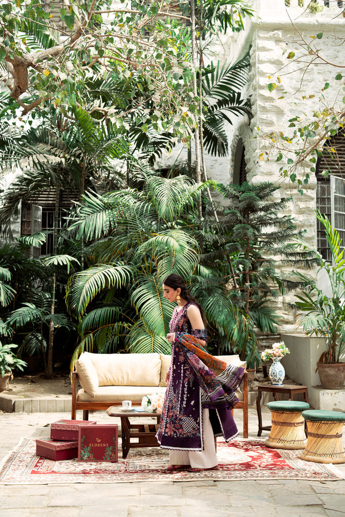 Florent | Eid Edits Luxury Lawn | FEE - 1A
