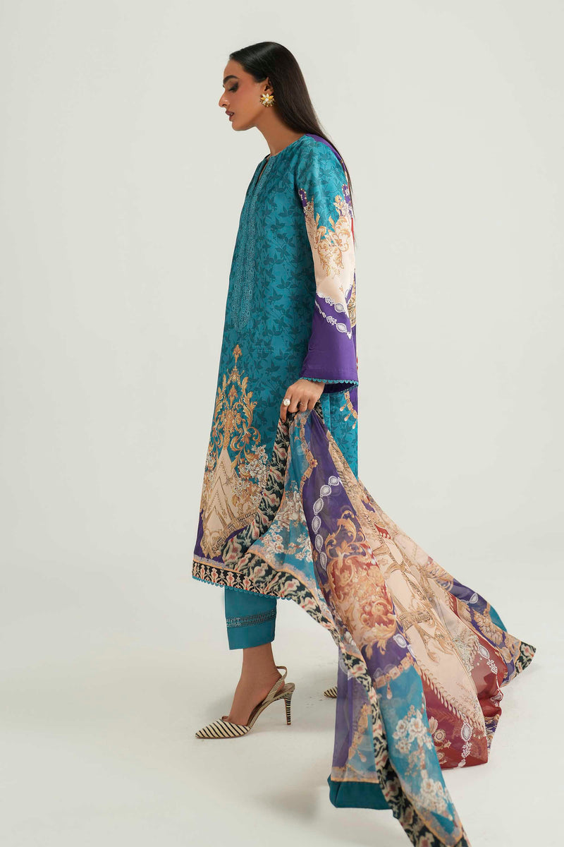 Akbar Aslam | Silk Pret | Azure
