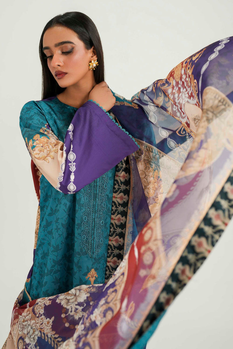 Akbar Aslam | Silk Pret | Azure