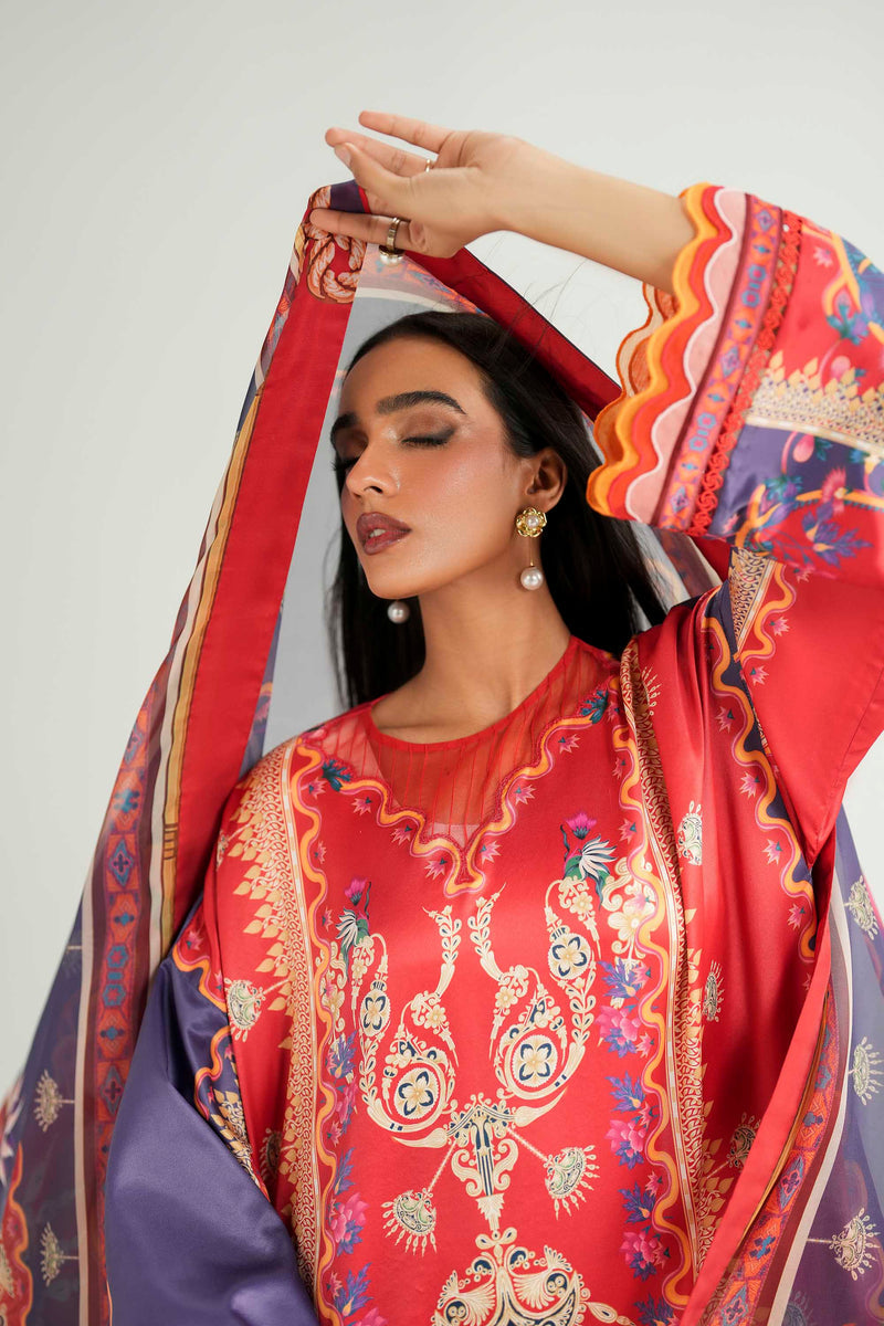 Akbar Aslam | Silk Pret | Coral