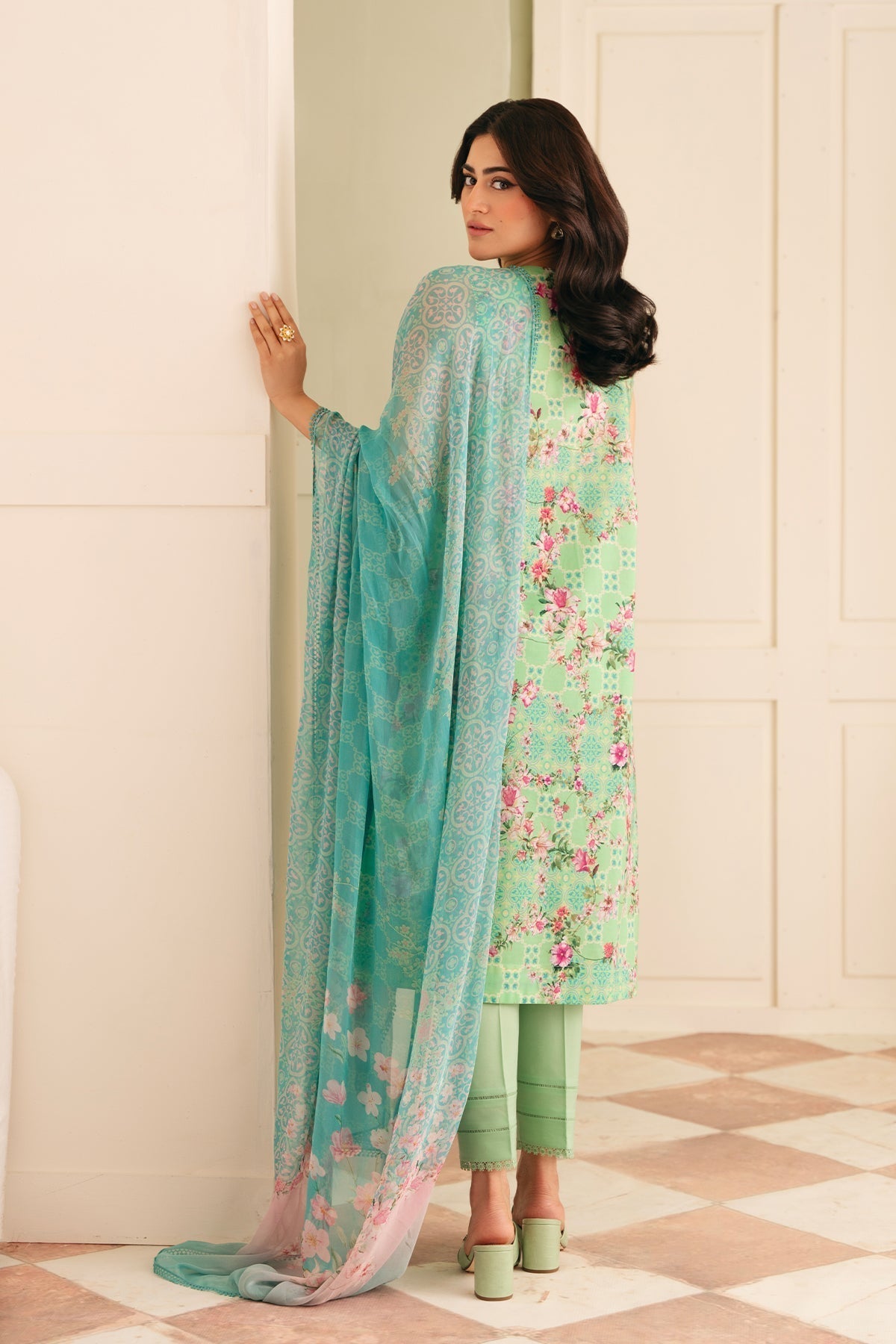 Sahar | Selene 25 | Seafoam Garden - Riwayat-e-Khas