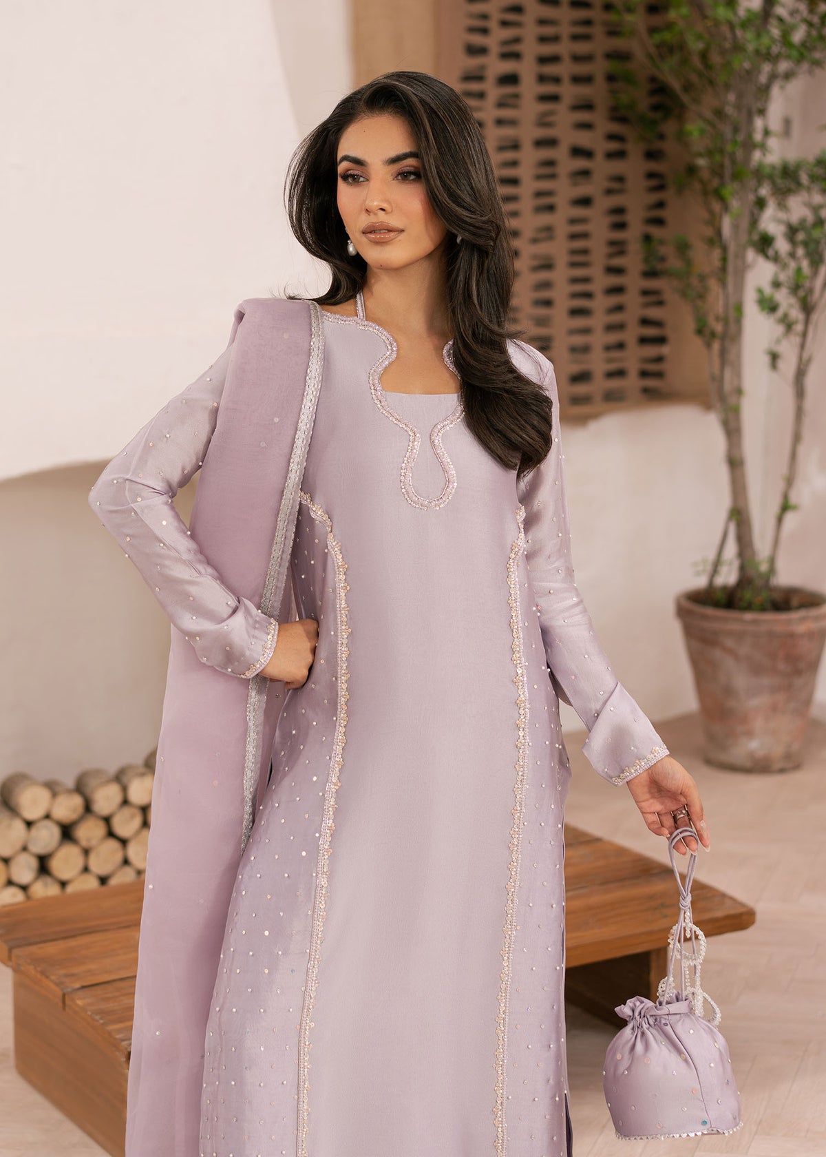 Dastoor | Rania Luxury Pret 25 | Aster