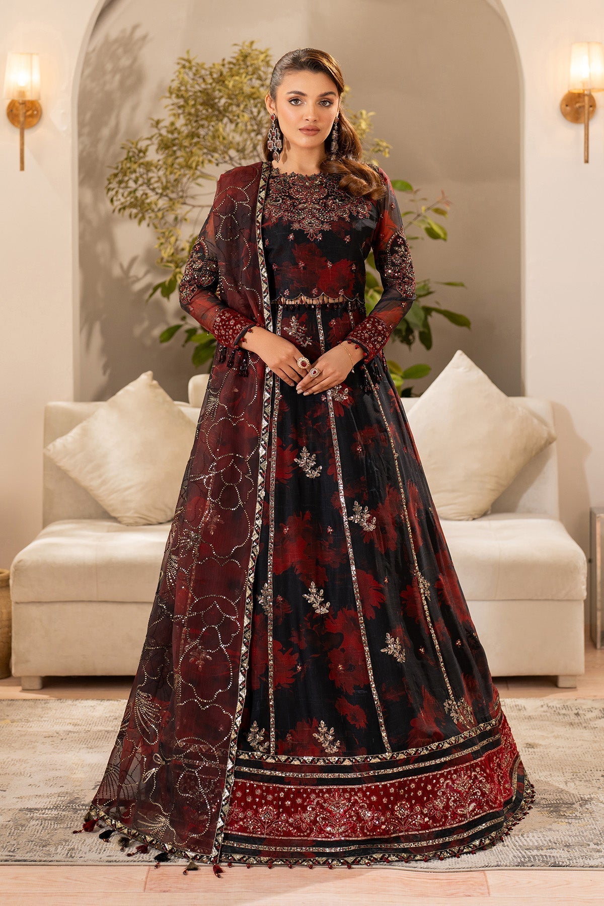 Alizeh | Fleur Chiffon |  AF-CH-2191-Talia