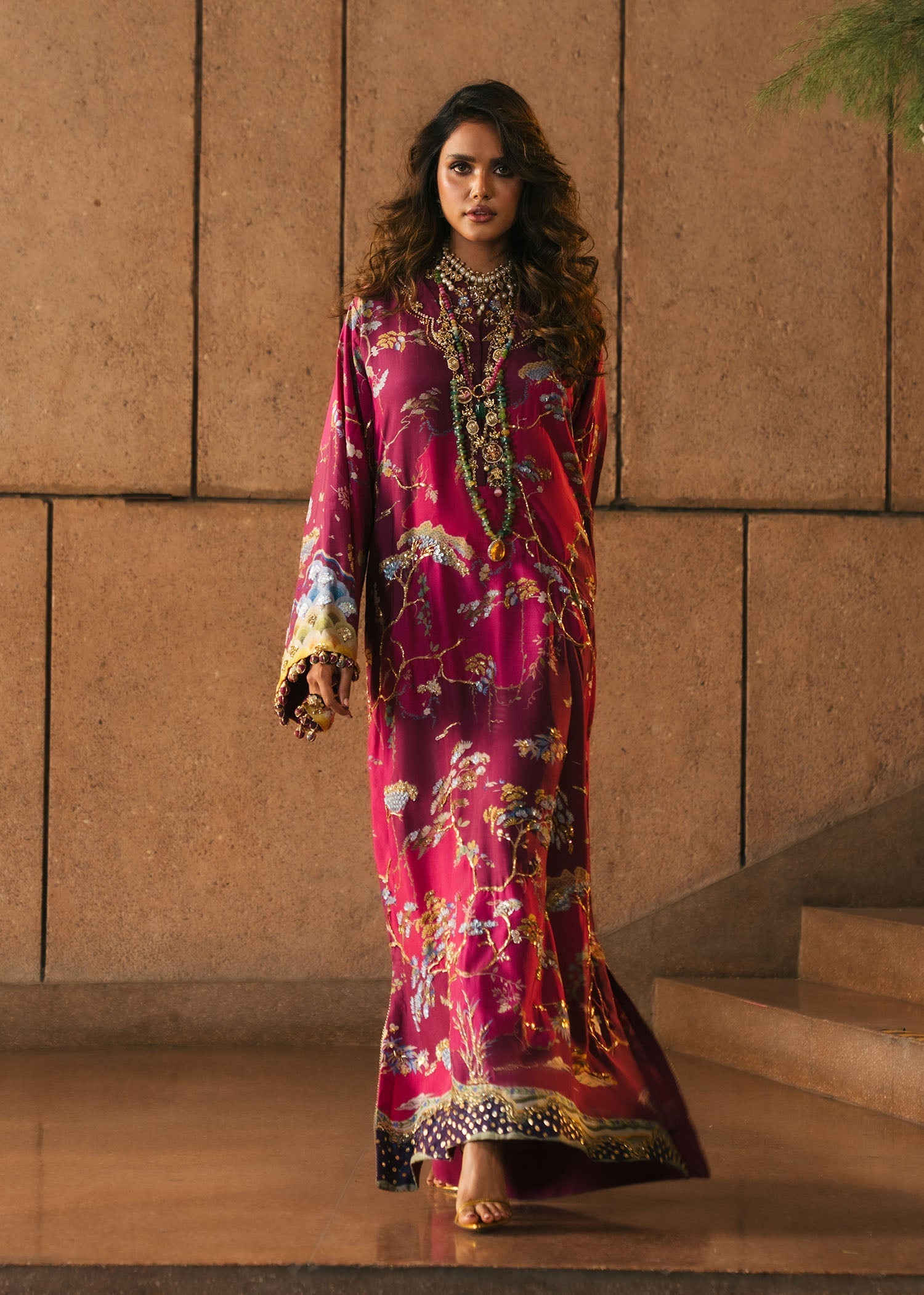 Crimson | Crimson Eid Prints | Laila - Plum