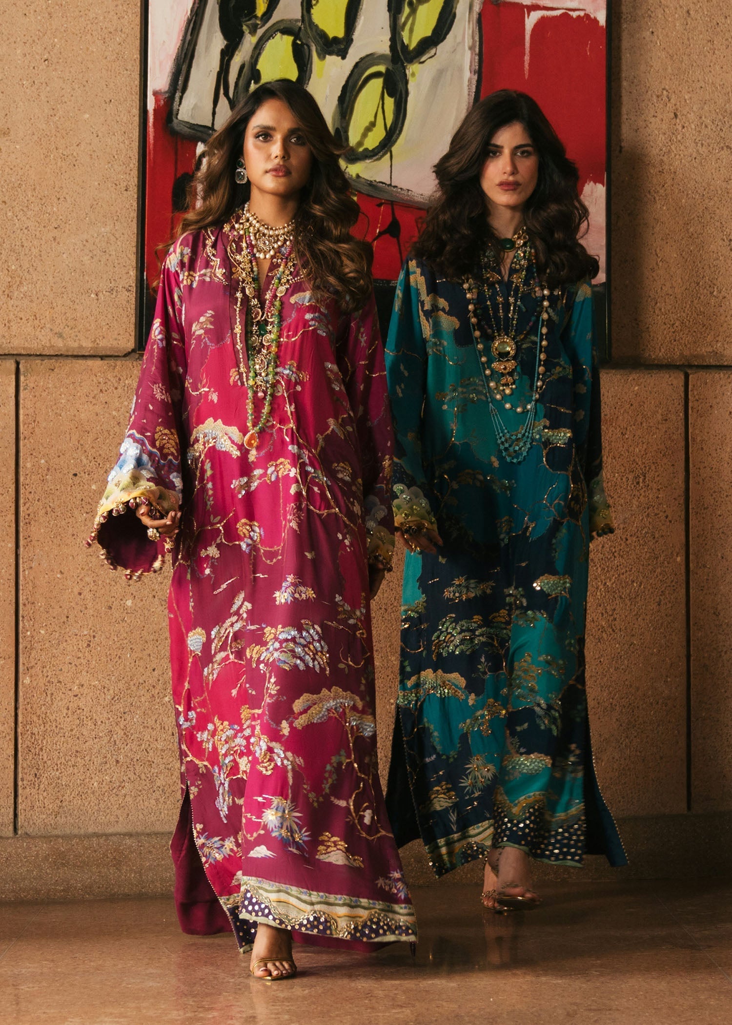 Crimson | Crimson Eid Prints | Laila - Plum