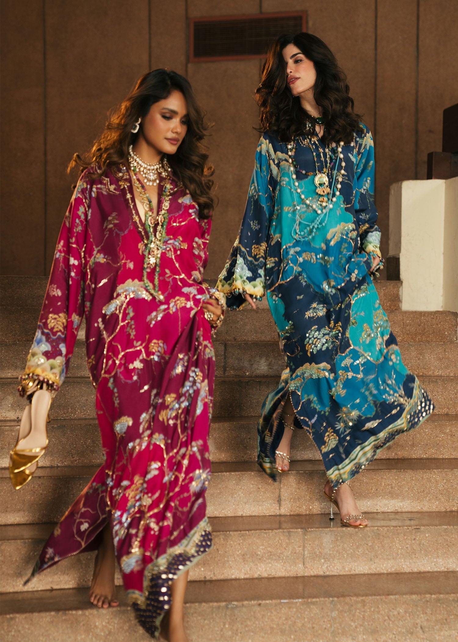Crimson | Crimson Eid Prints | Laila - Plum