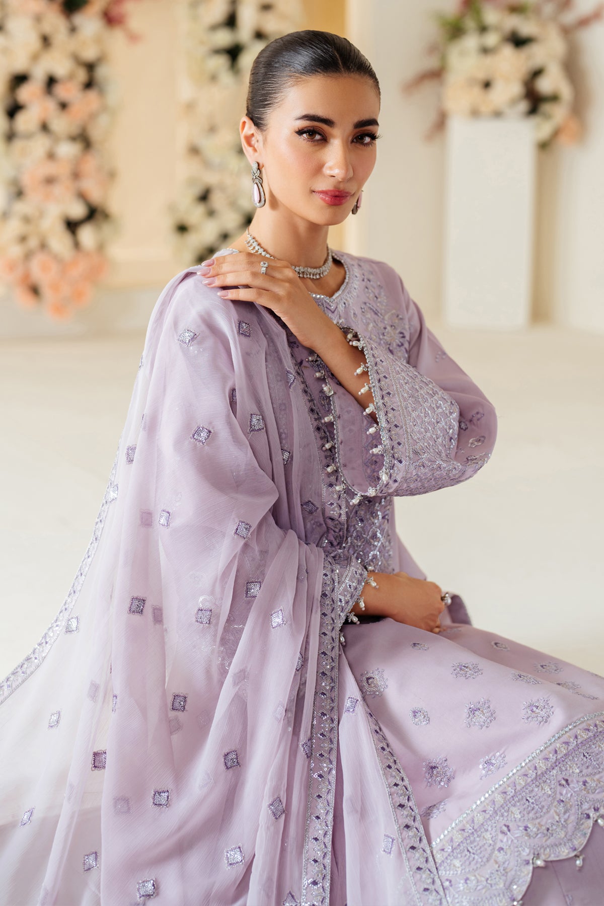 Alizeh | Luxury Raw Silk | AF-RS-02-BERRY - House Of Anaya